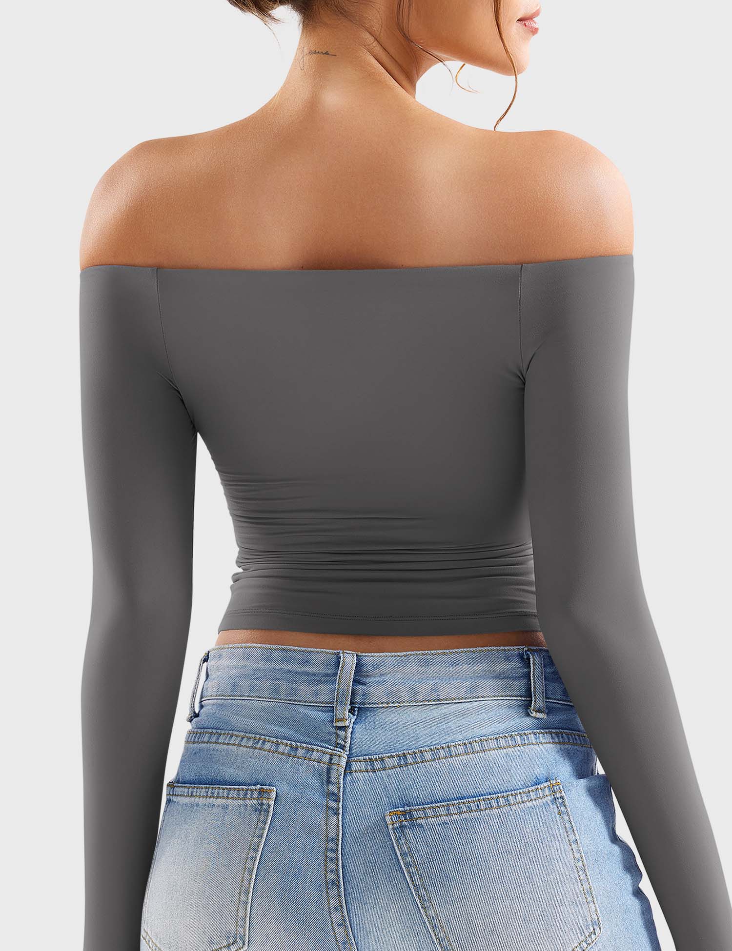 Velouré Luzlie Off Shoulder Top
