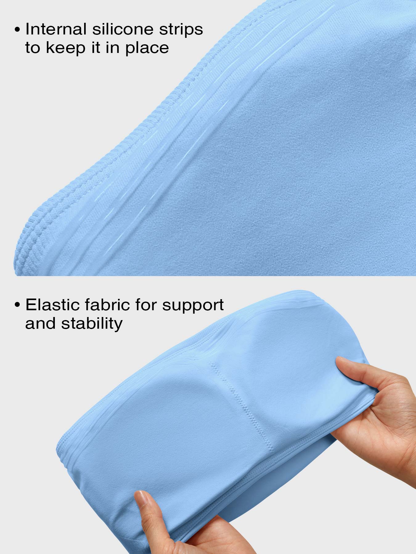 Velouré Zannie Seamless Bandeau Sports Bra