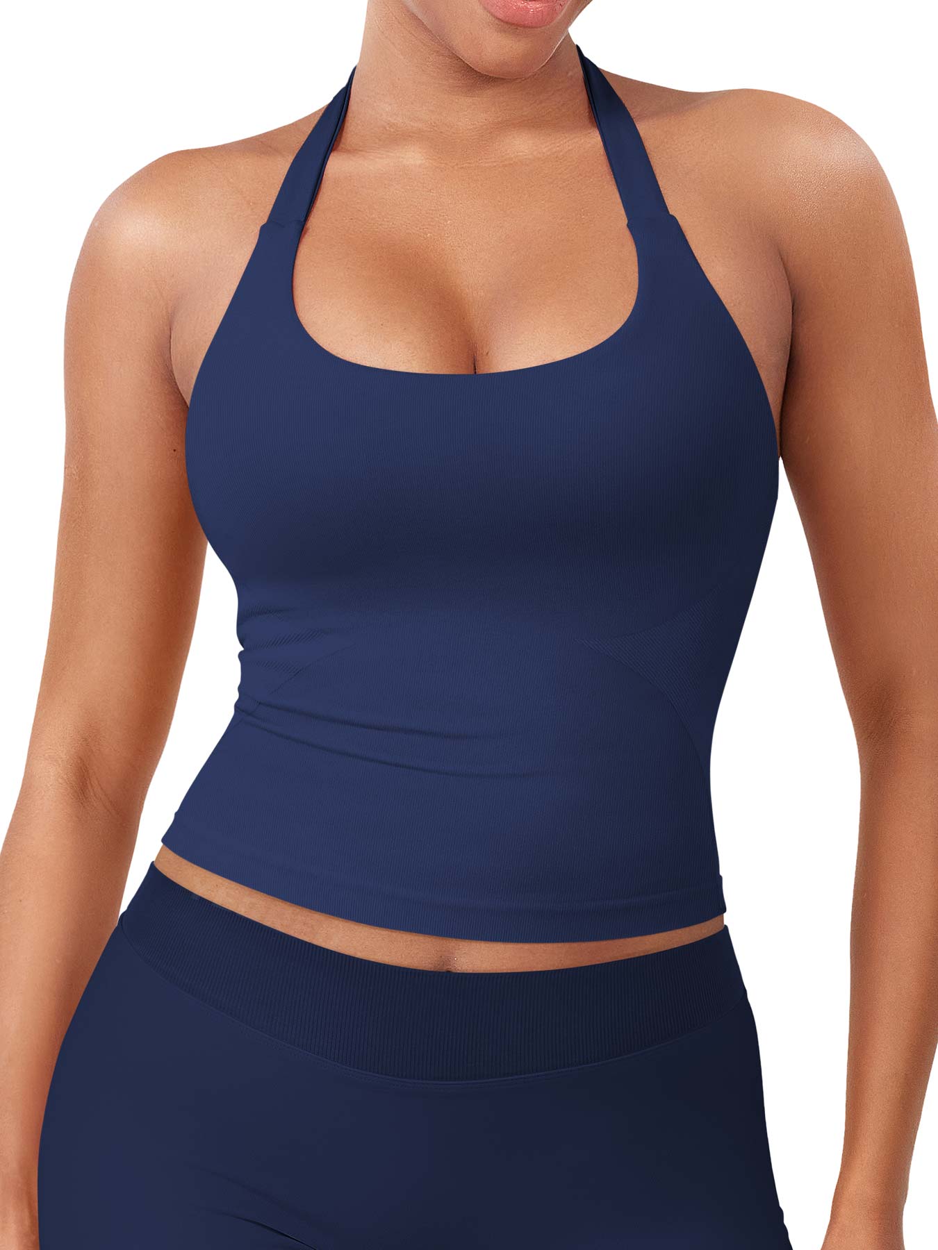 Velouré Flesil SoftHue Halter Tank