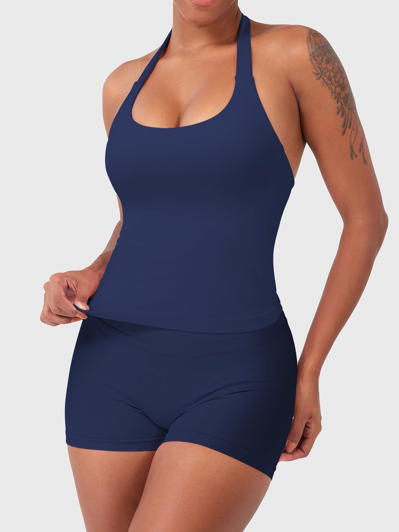 Velouré Flesil SoftHue Halter Tank