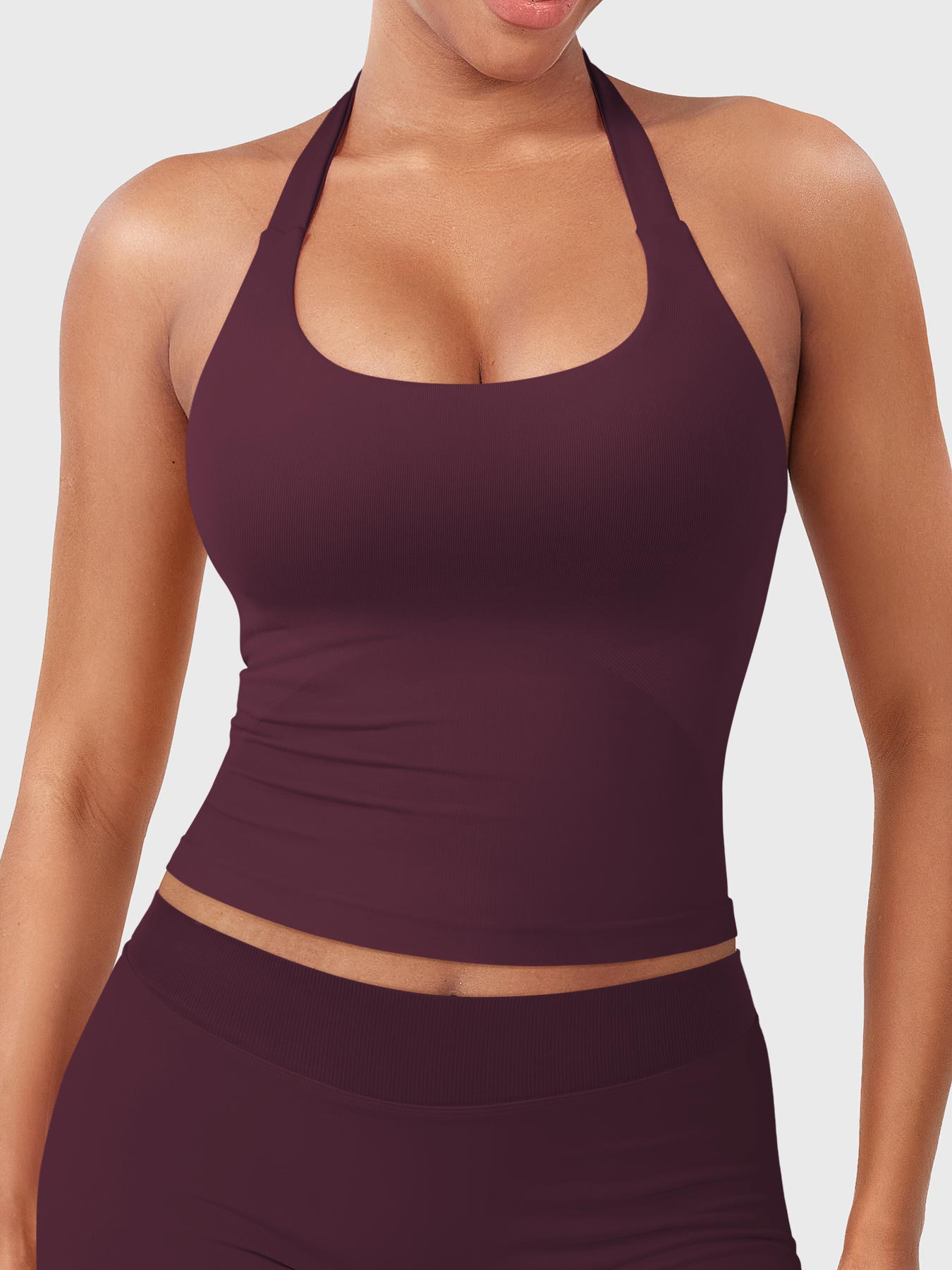 Velouré Flesil SoftHue Halter Tank