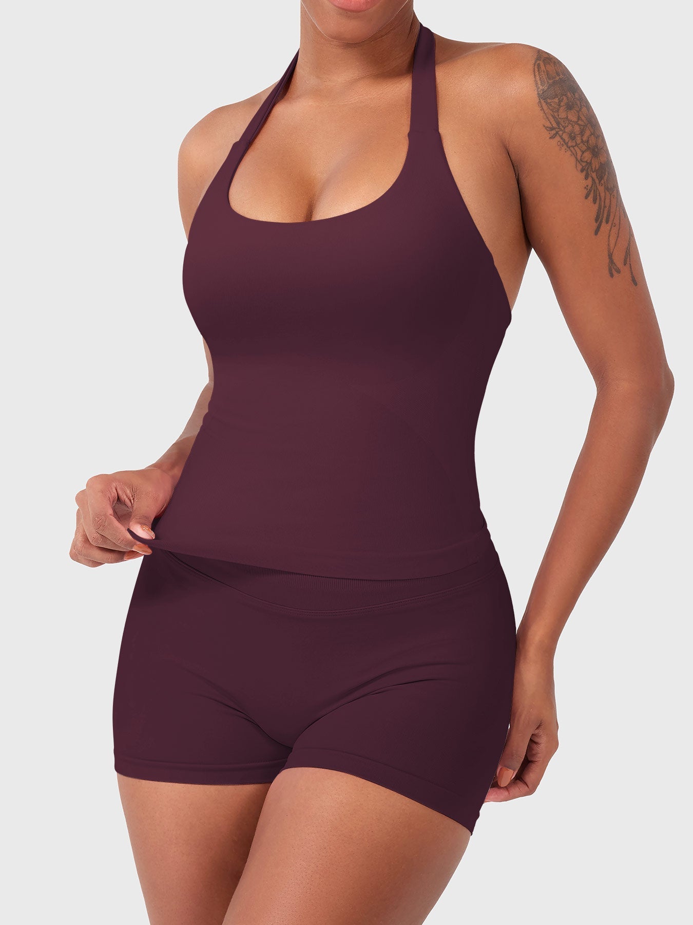 Velouré Flesil SoftHue Halter Tank