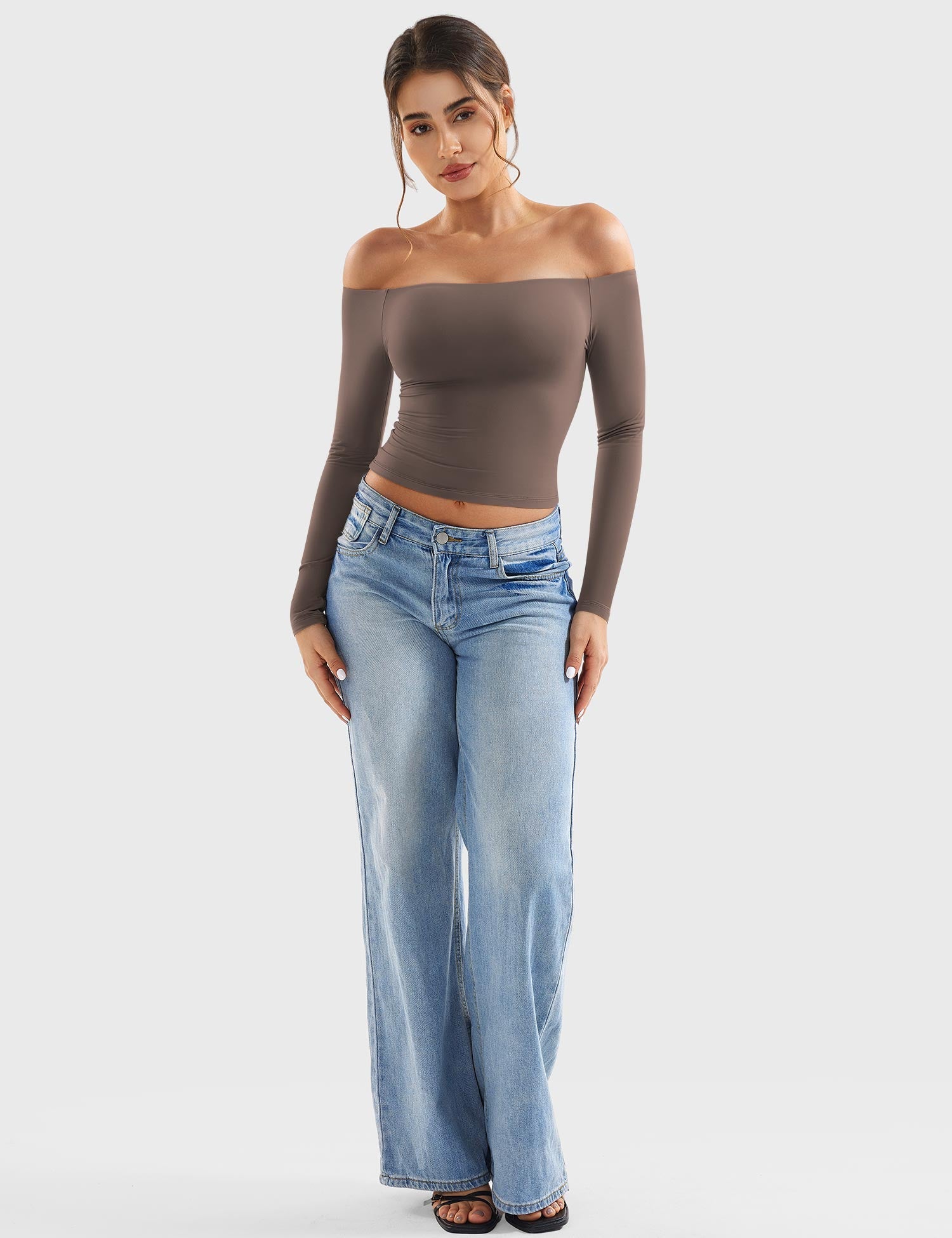 Velouré Luzlie Off Shoulder Top