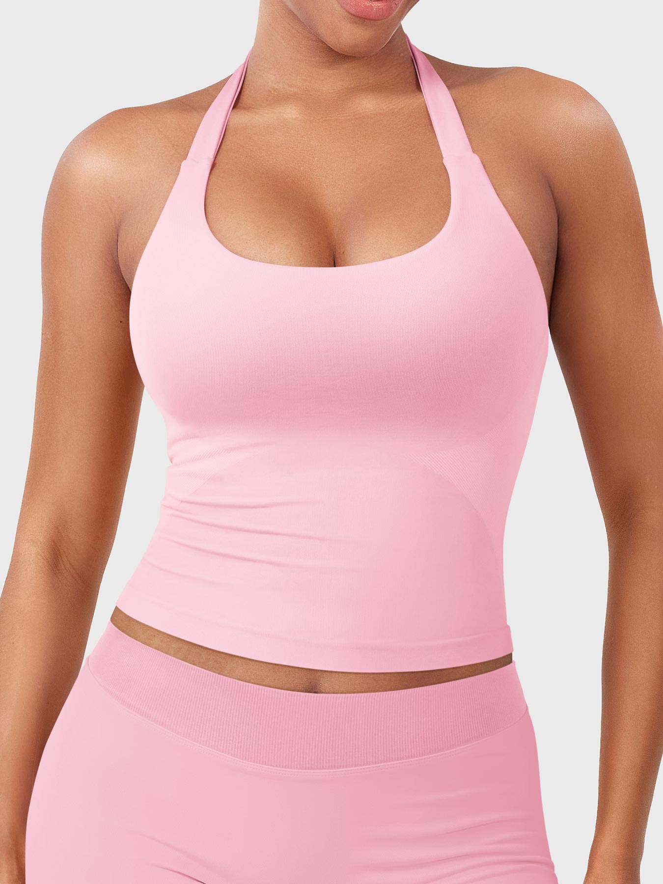 Velouré Flesil SoftHue Halter Tank