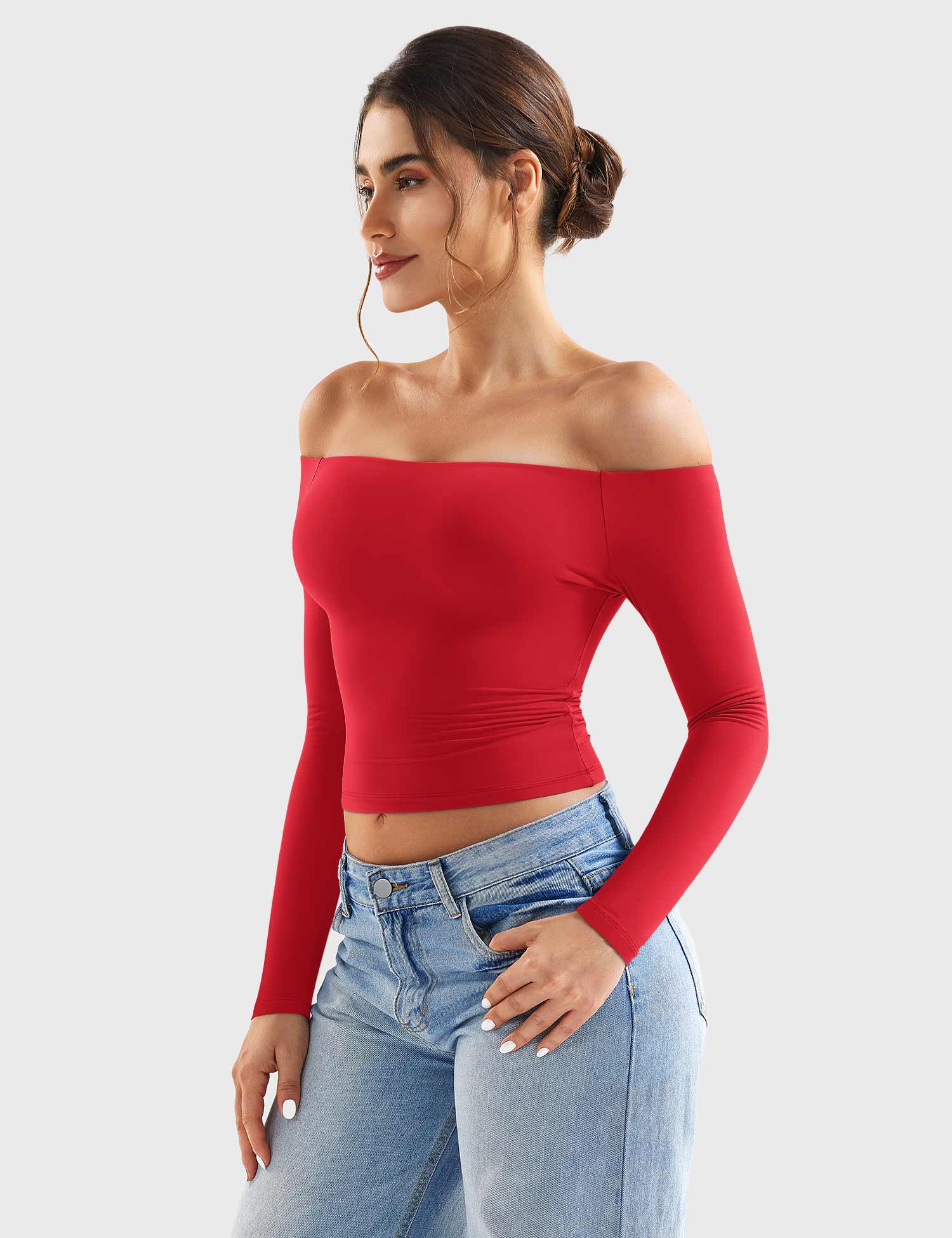 Velouré Luzlie Off Shoulder Top
