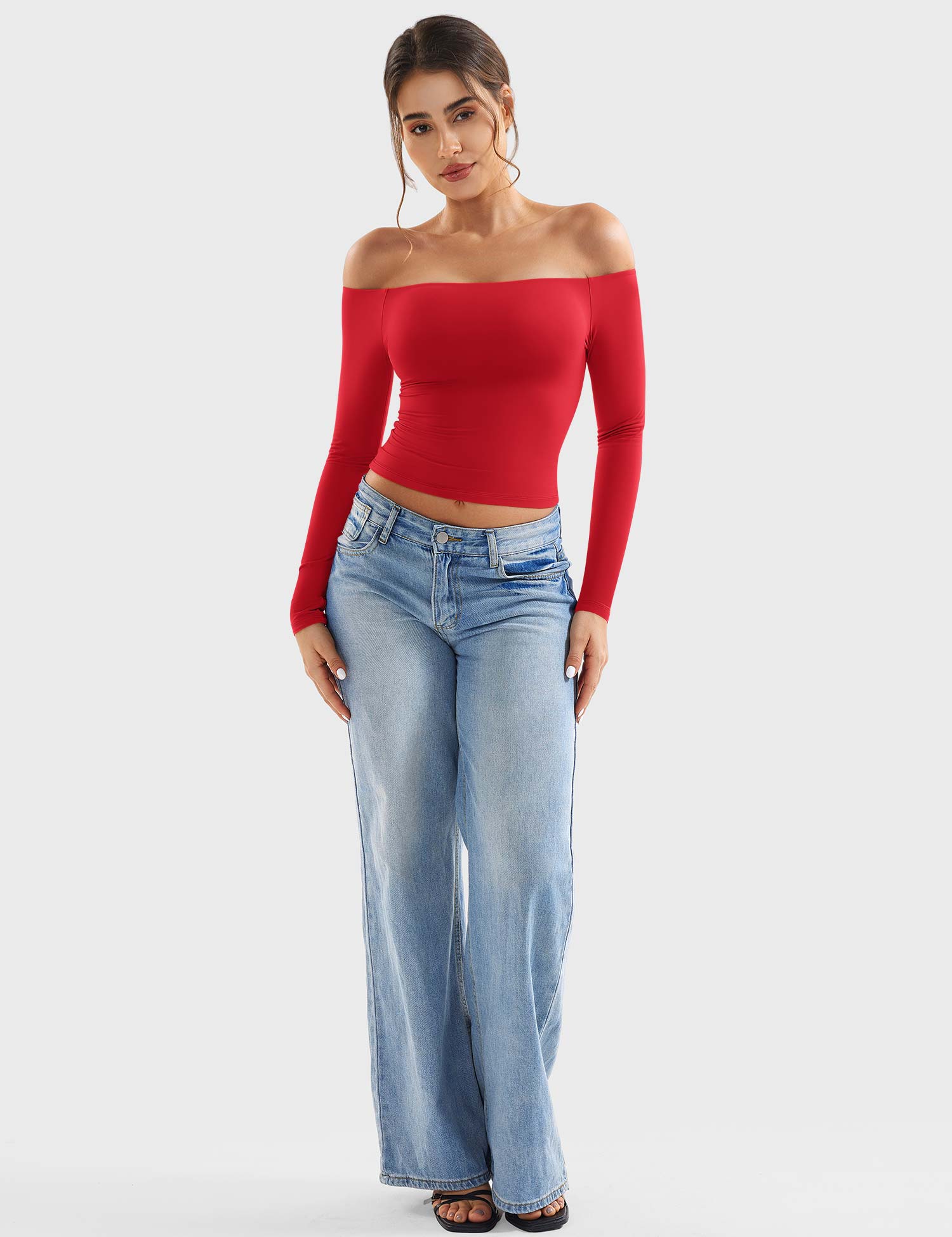 Velouré Luzlie Off Shoulder Top