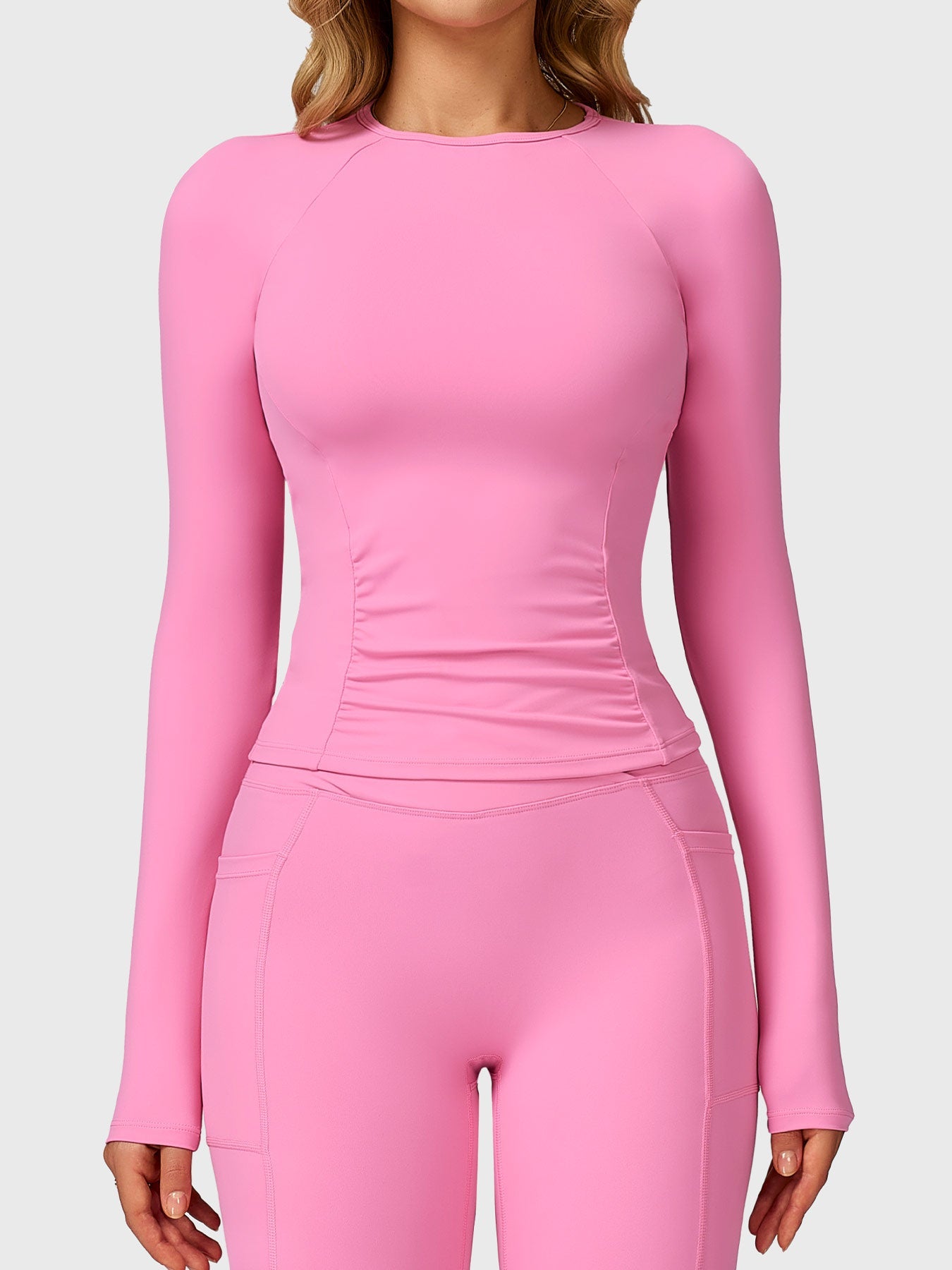 Velouré Lesley Sculpted Long Sleeves Top