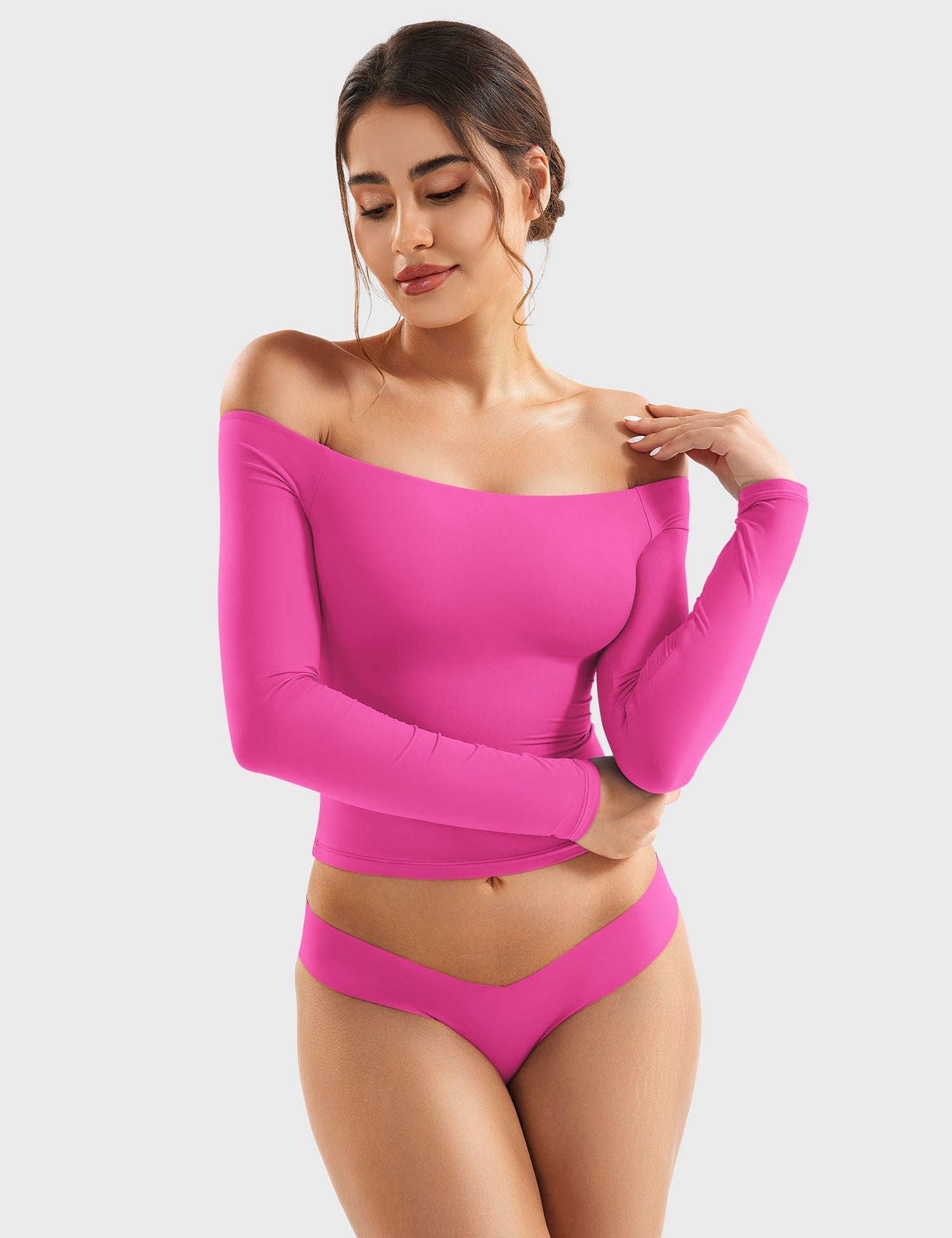 Velouré Luzlie Off Shoulder Top