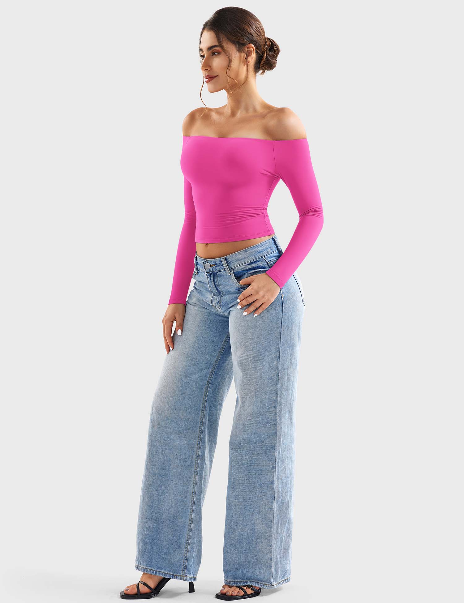 Velouré Luzlie Off Shoulder Top
