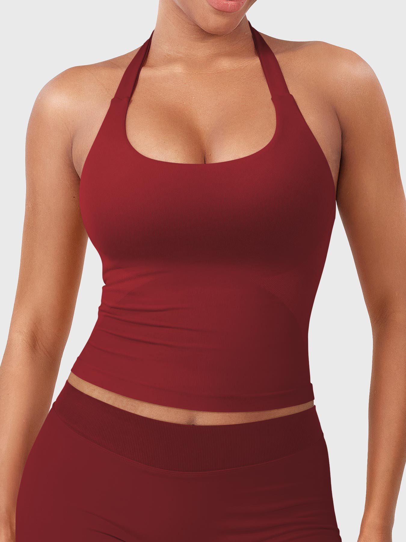 Velouré Flesil SoftHue Halter Tank