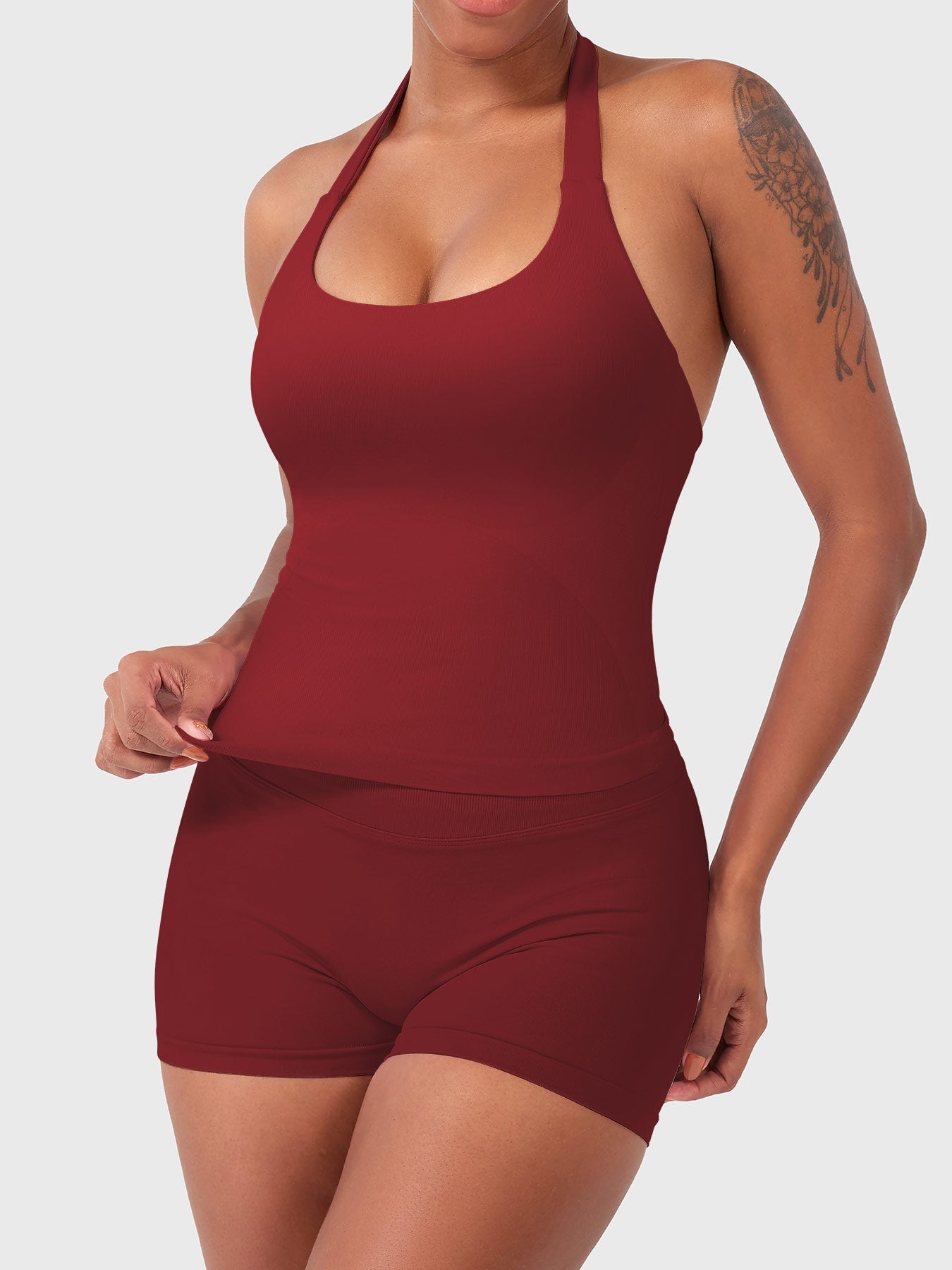Velouré Flesil SoftHue Halter Tank