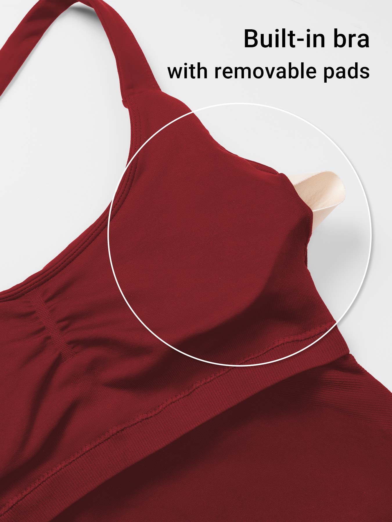 Velouré Flesil SoftHue Halter Tank