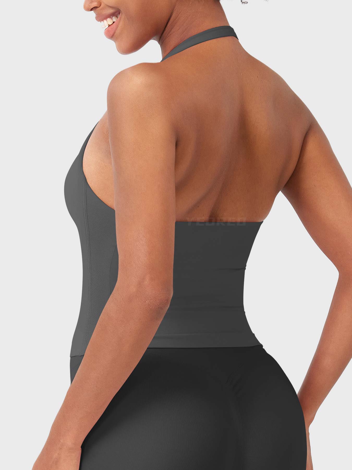 Velouré Flesil SoftHue Halter Tank