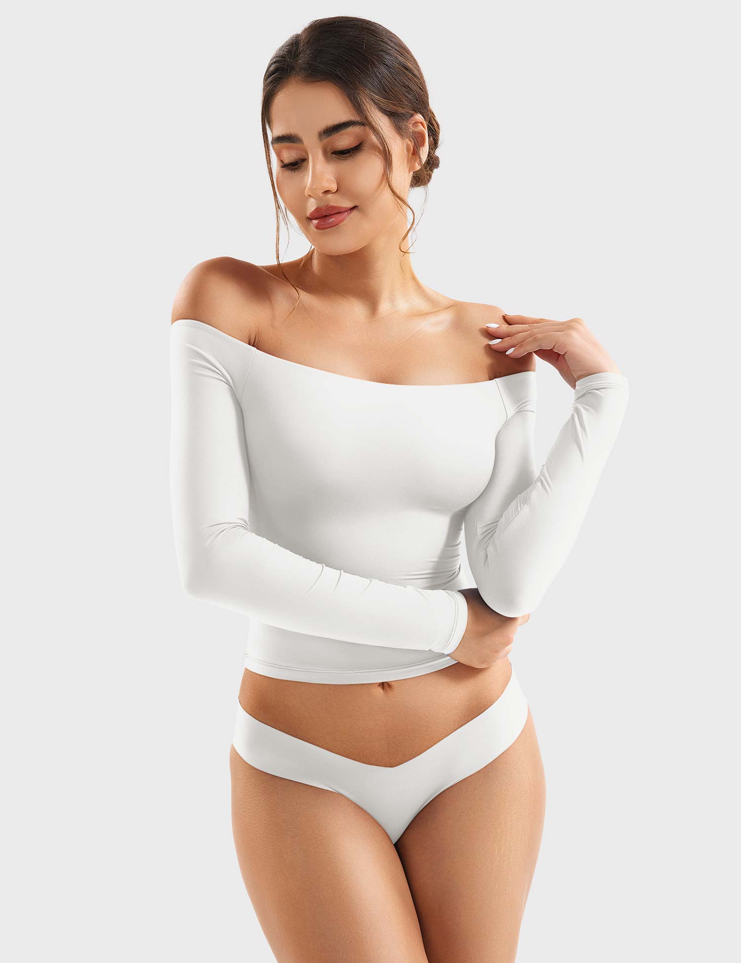 Velouré Luzlie Off Shoulder Top