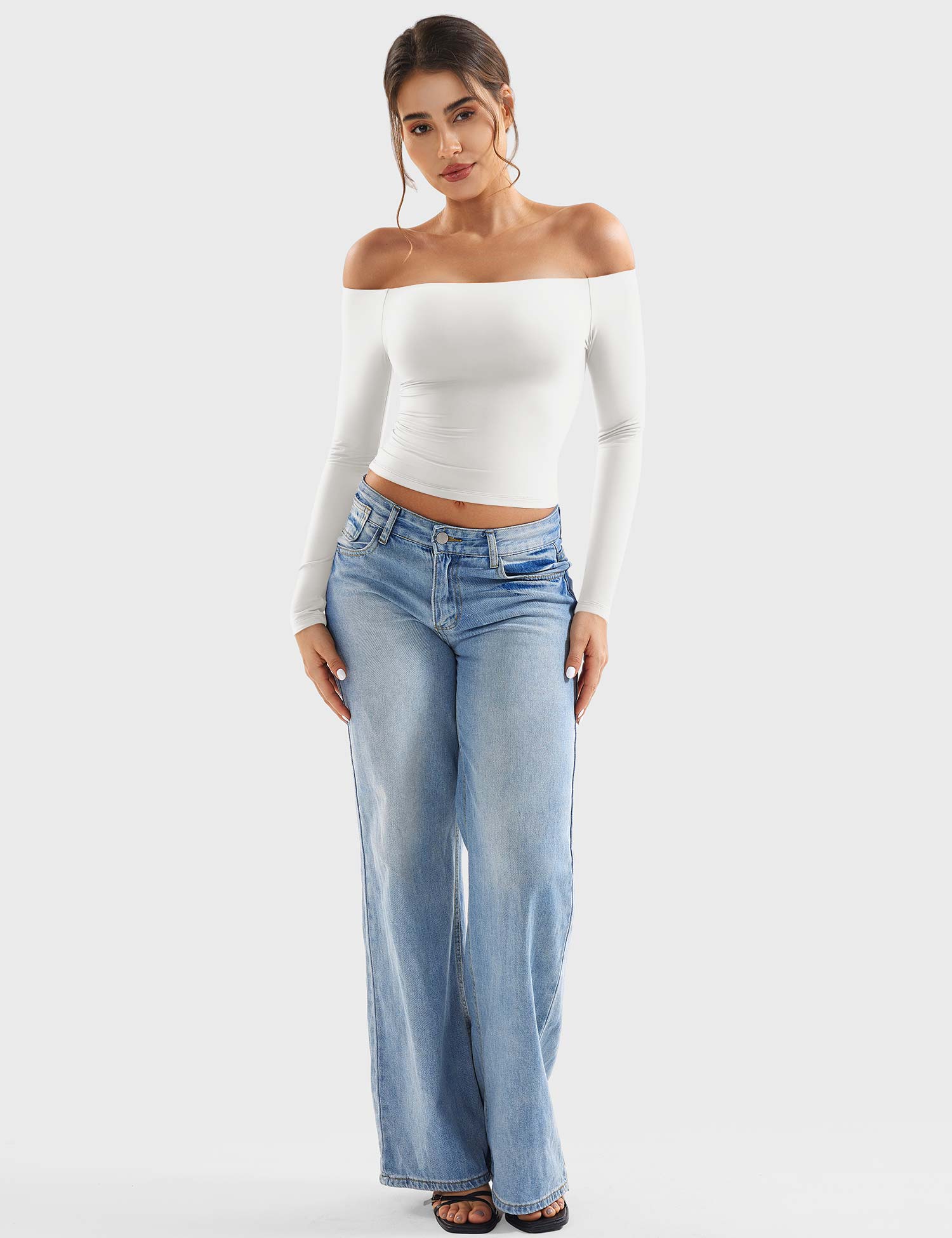 Velouré Luzlie Off Shoulder Top