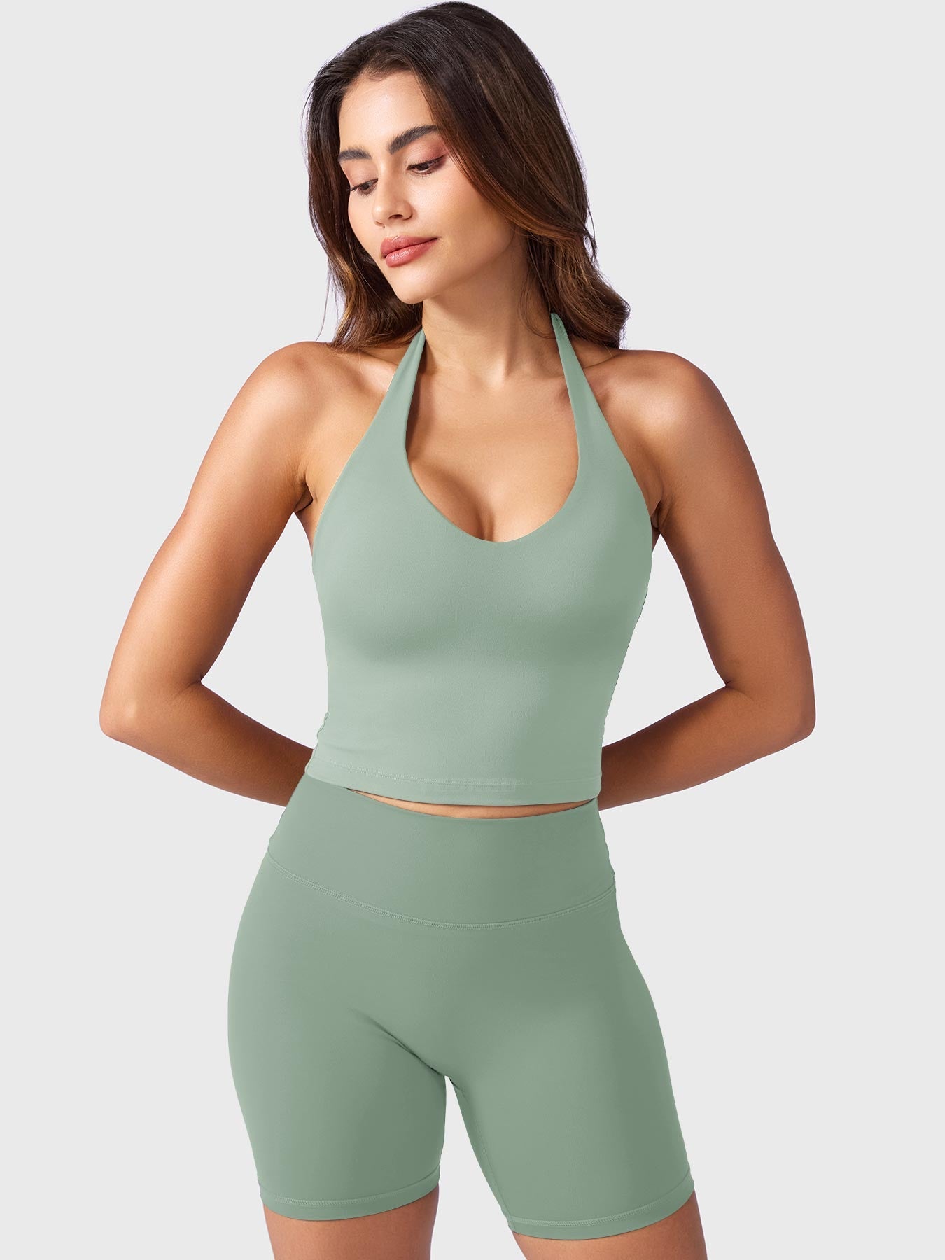 Velouré Hazel Halter Tank