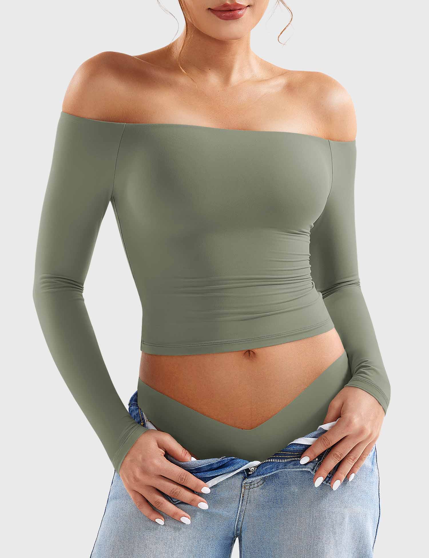 Velouré Luzlie Off Shoulder Top