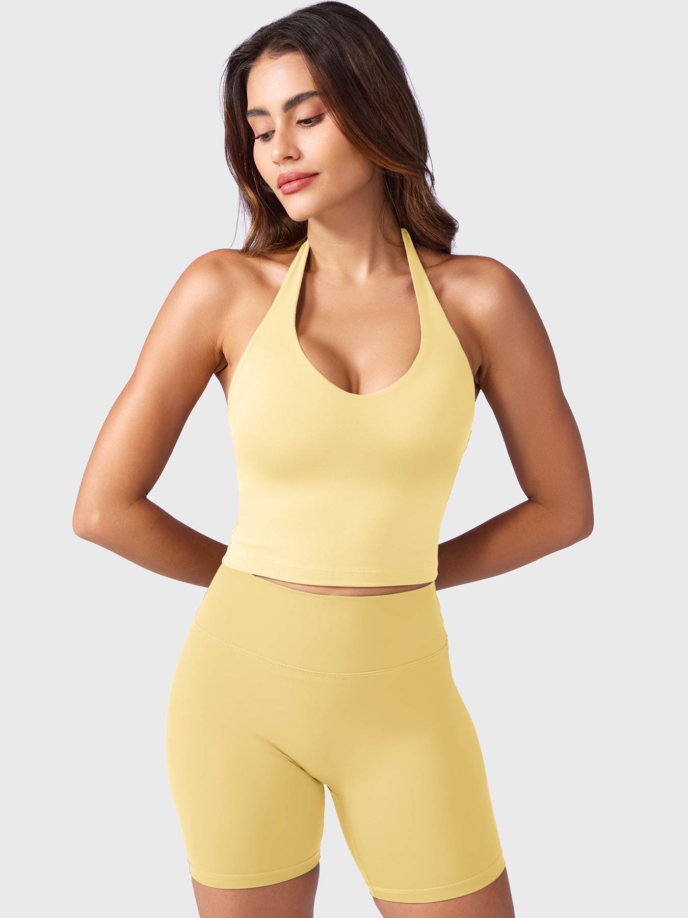 Velouré Hazel Halter Tank