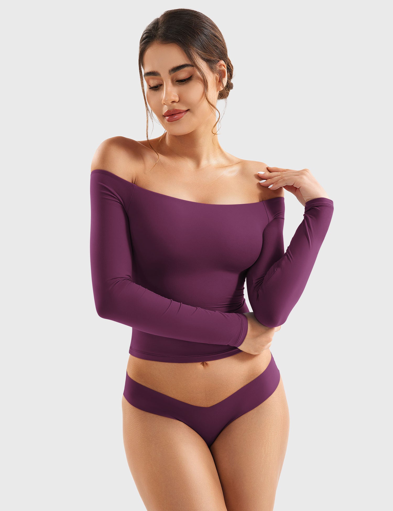 Velouré Luzlie Off Shoulder Top