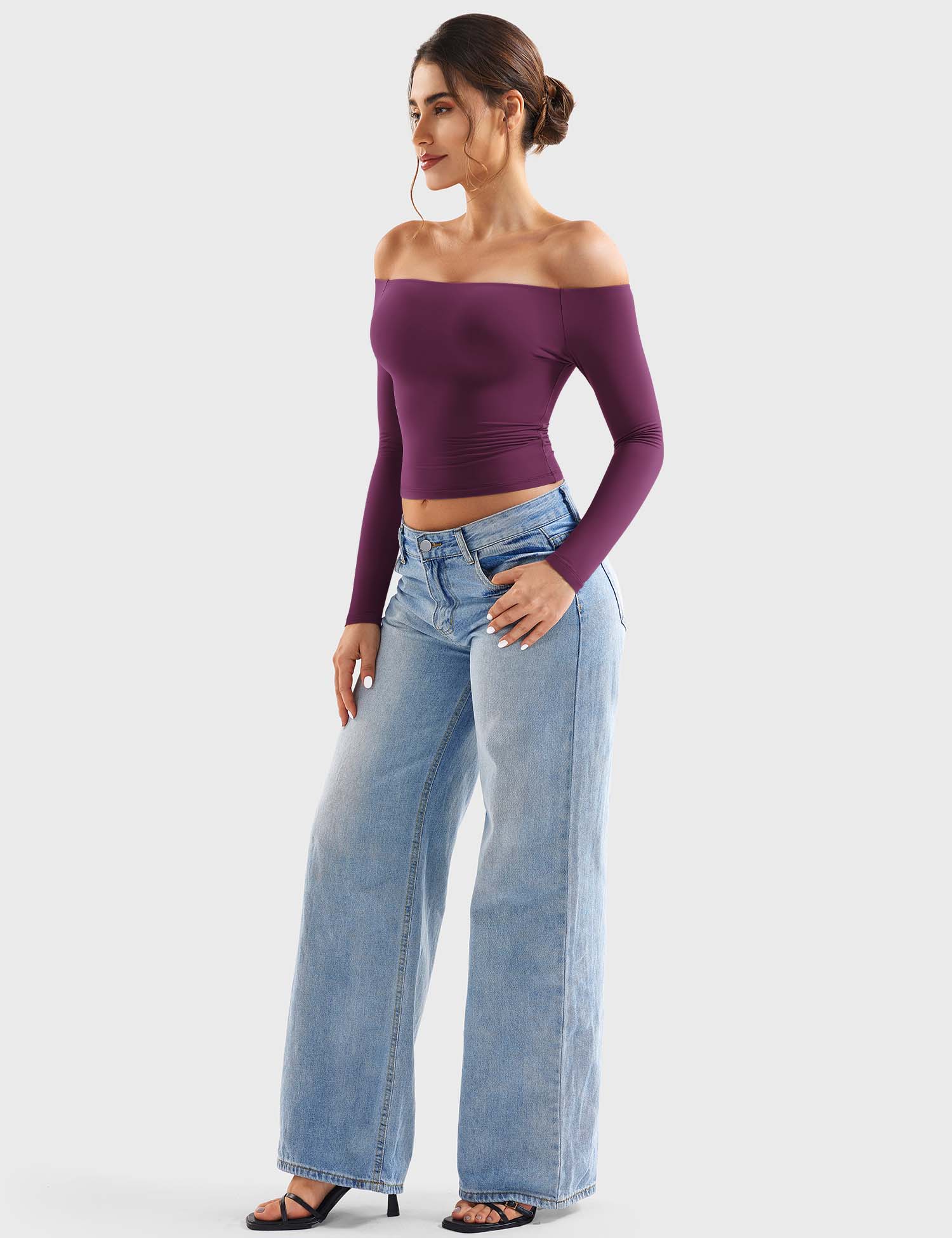 Velouré Luzlie Off Shoulder Top