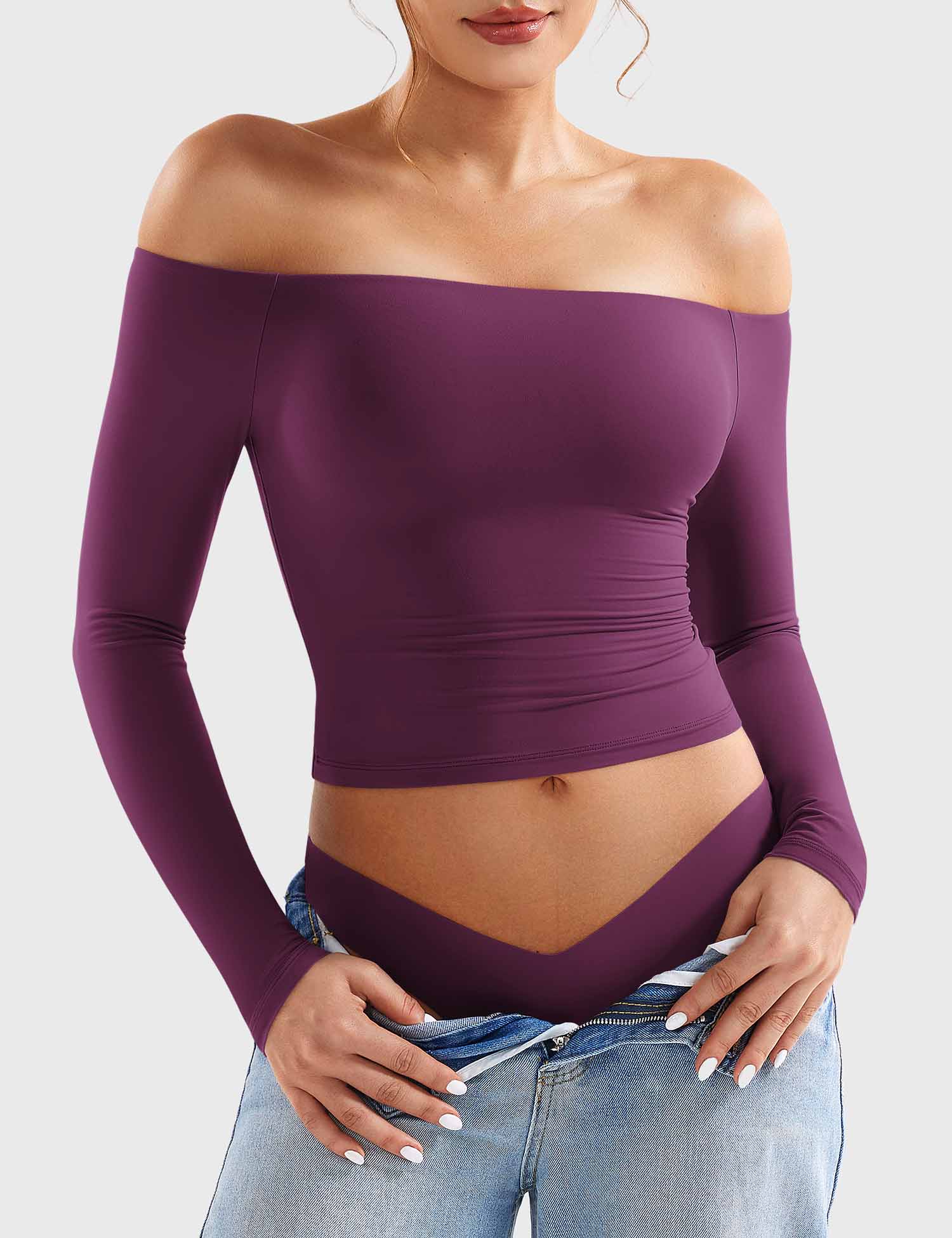 Velouré Luzlie Off Shoulder Top