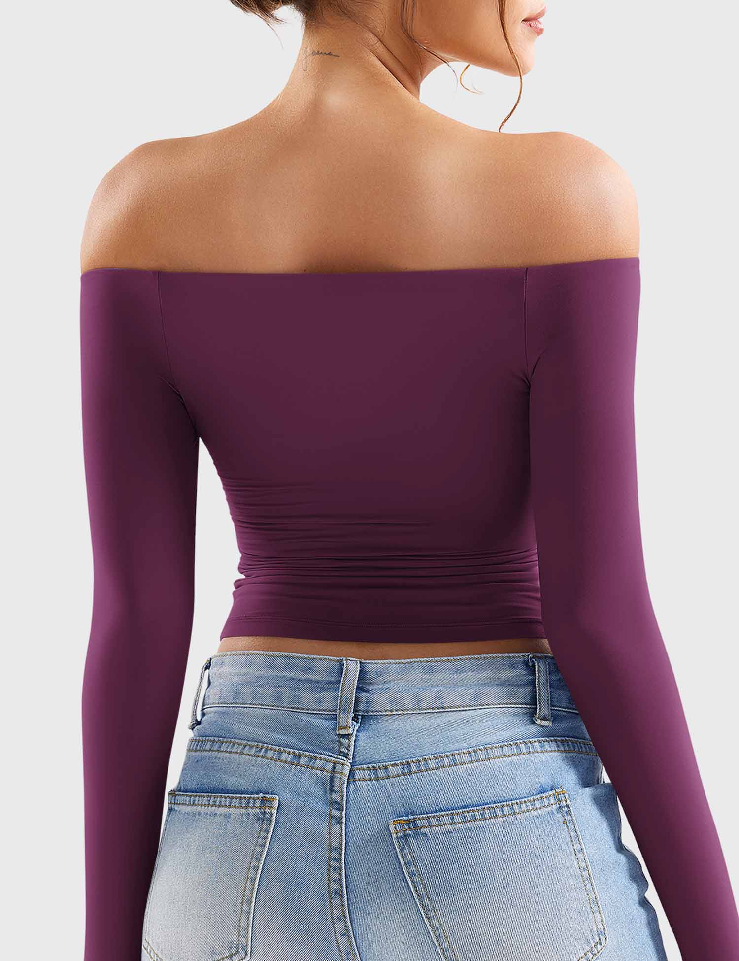 Velouré Luzlie Off Shoulder Top