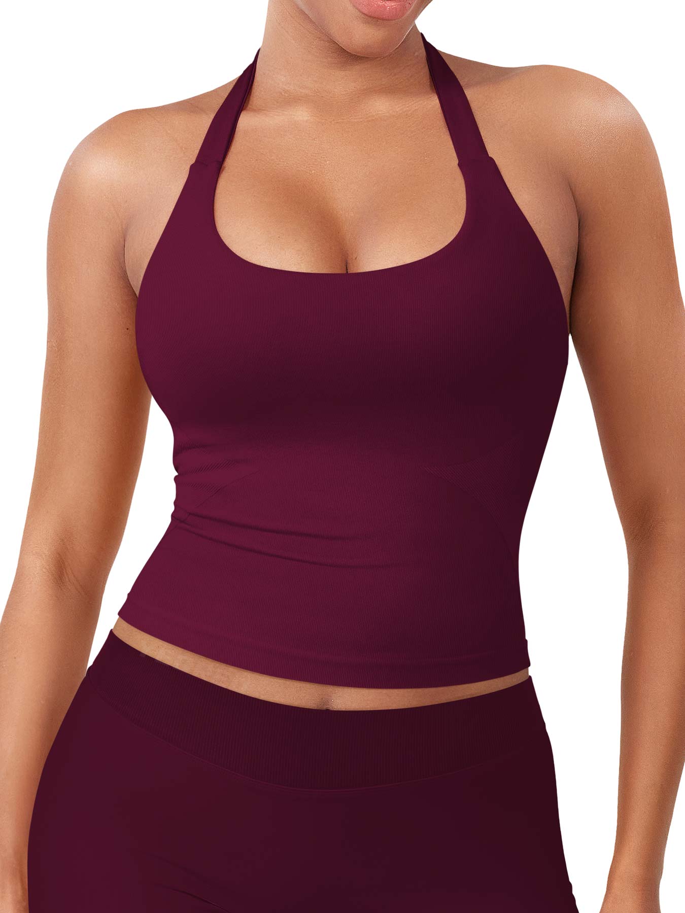 Velouré Flesil SoftHue Halter Tank