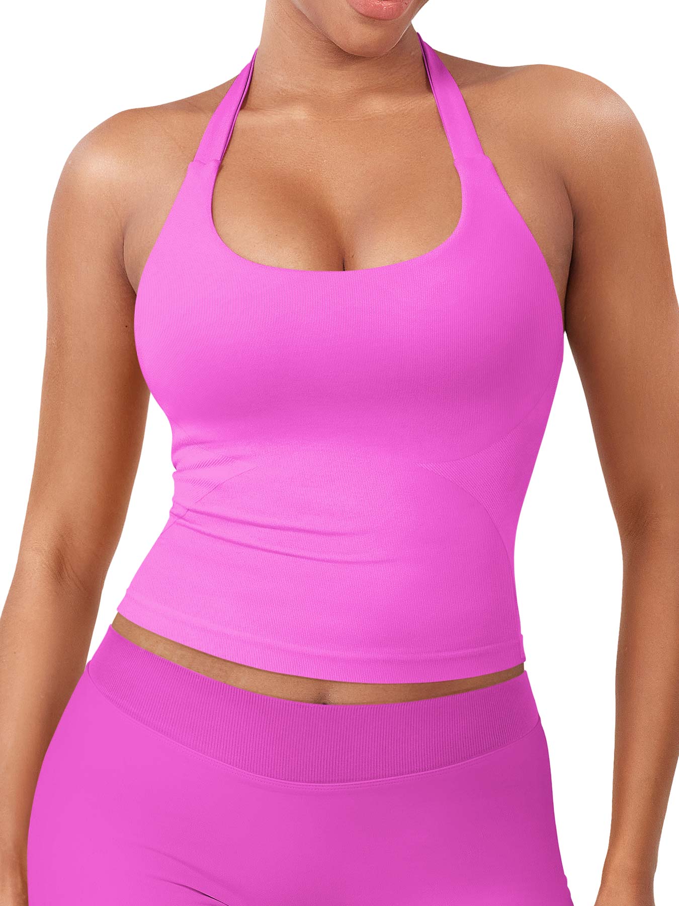 Velouré Flesil SoftHue Halter Tank