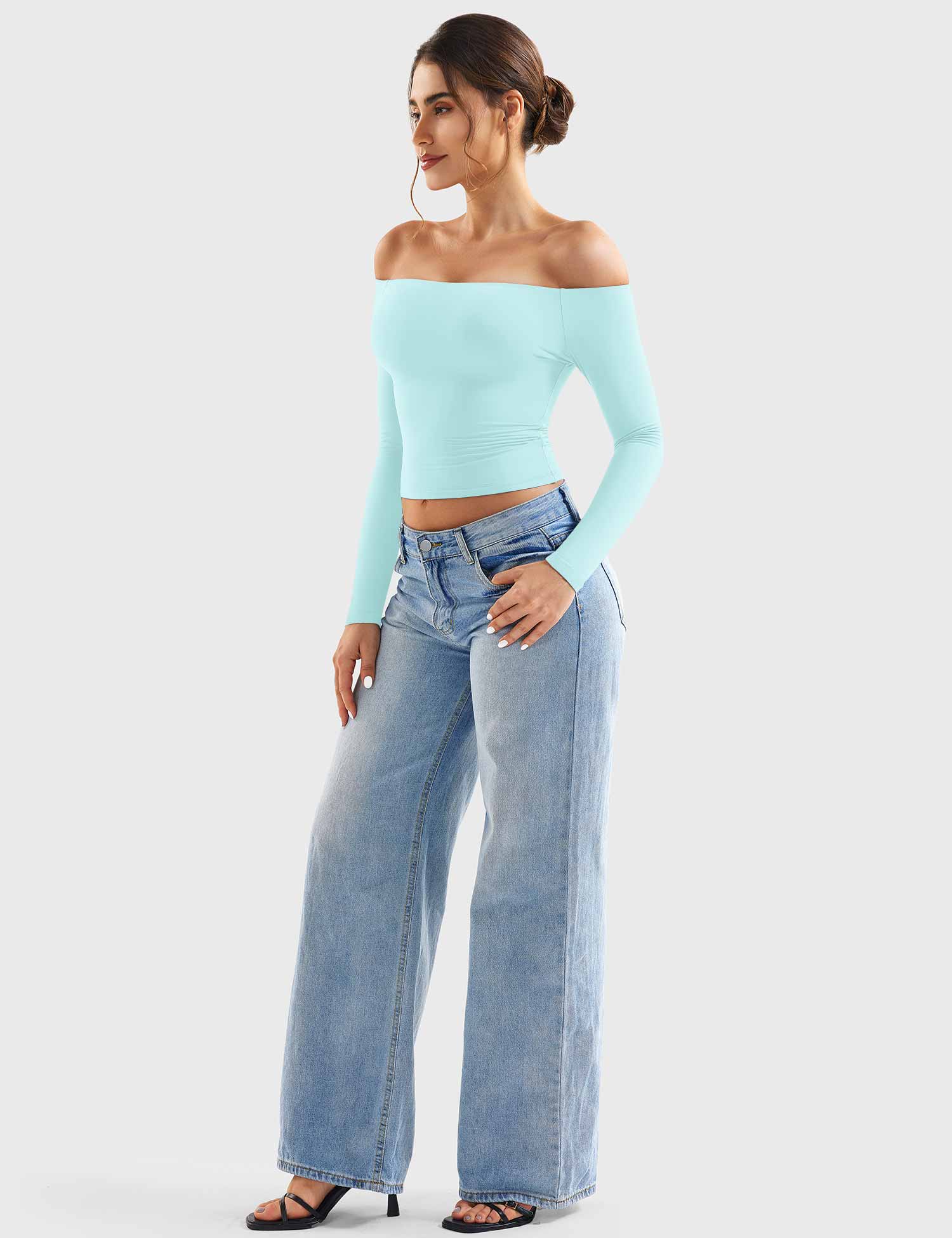 Velouré Luzlie Off Shoulder Top