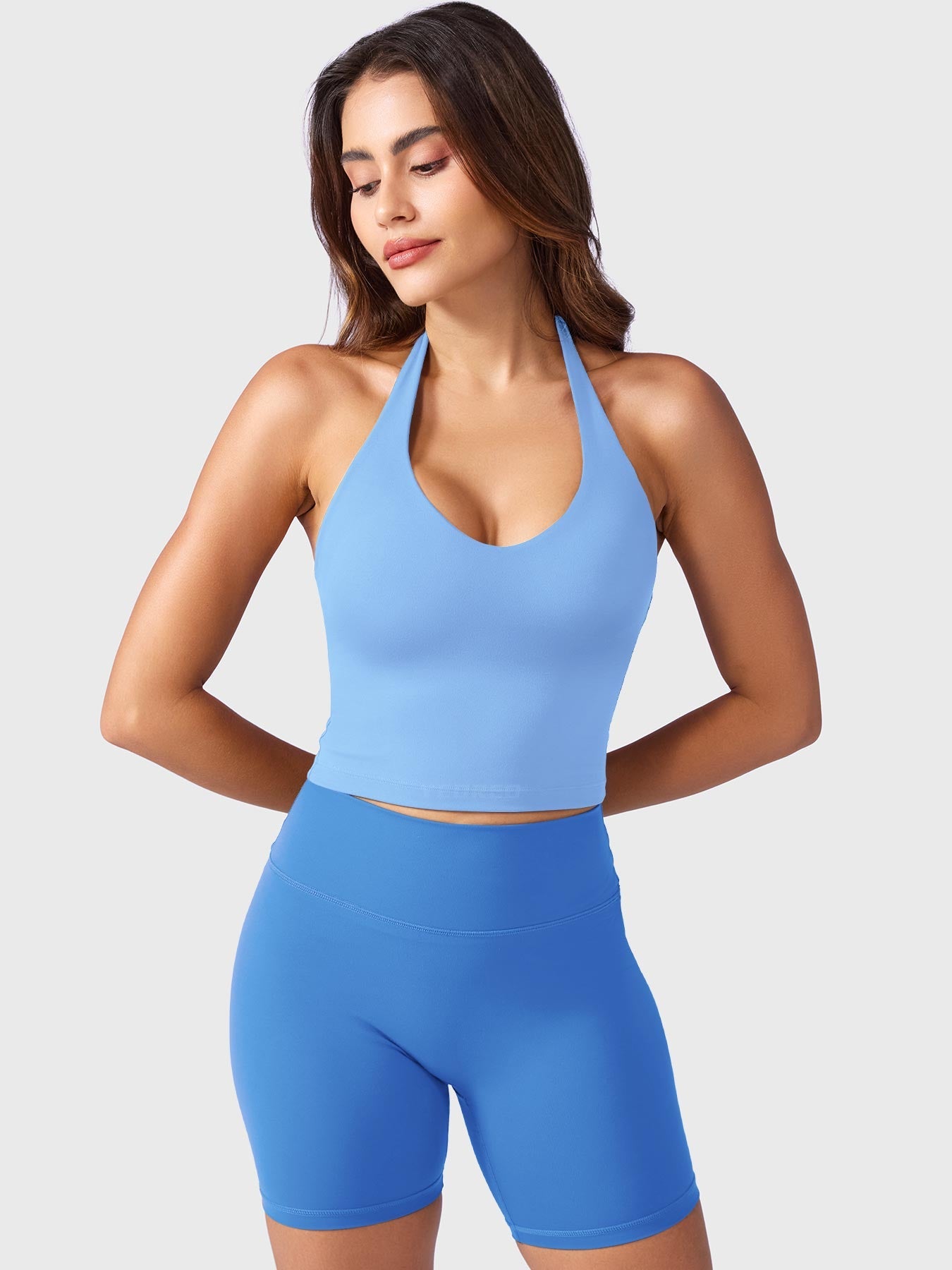 Velouré Hazel Halter Tank