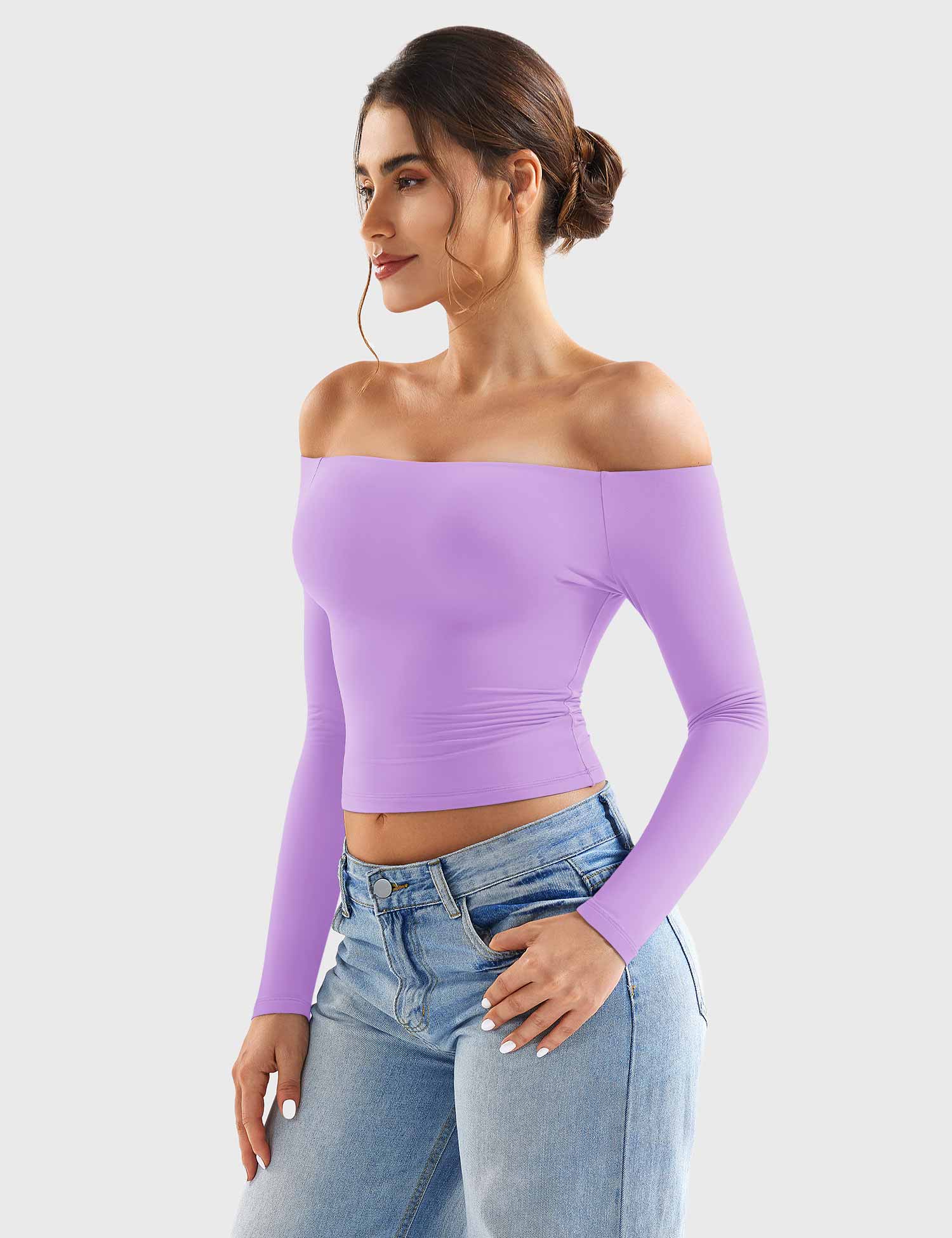 Velouré Luzlie Off Shoulder Top