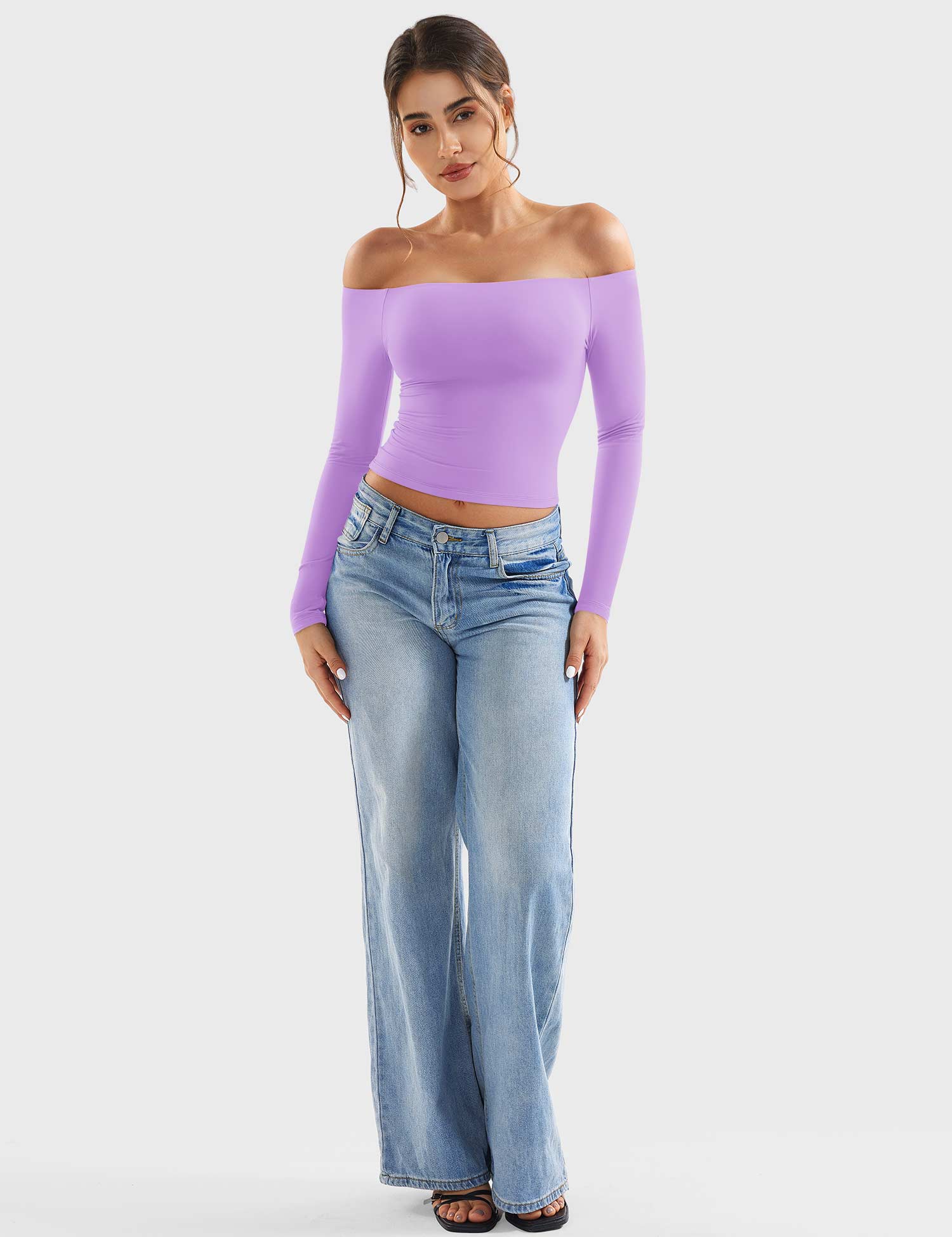 Velouré Luzlie Off Shoulder Top