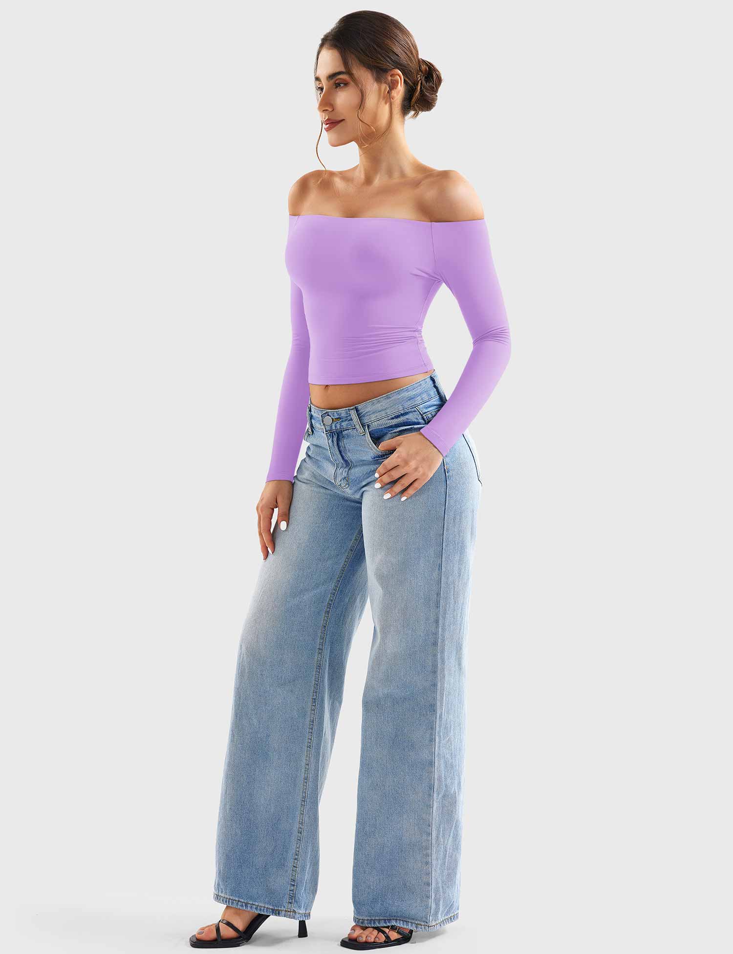 Velouré Luzlie Off Shoulder Top
