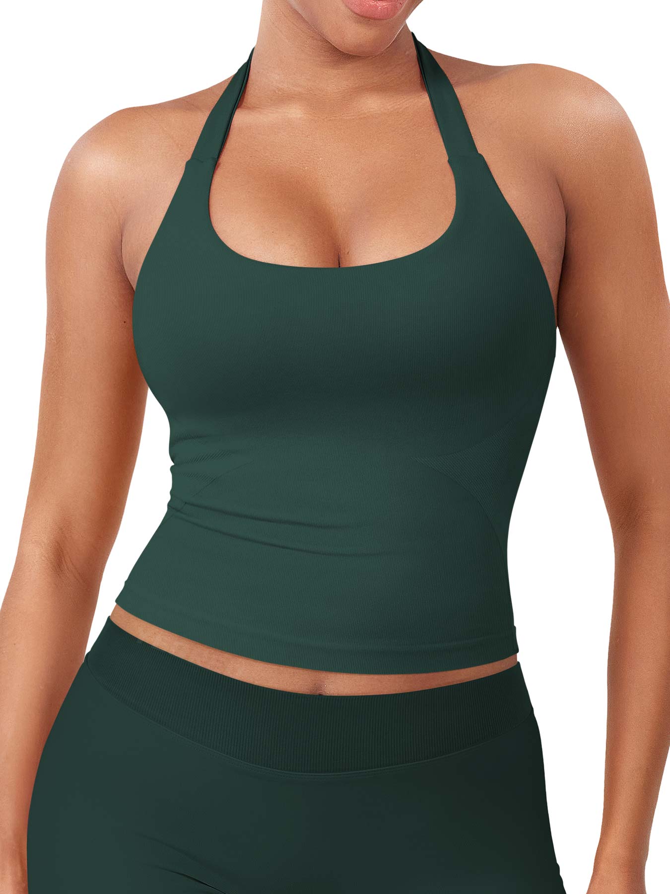 Velouré Flesil SoftHue Halter Tank