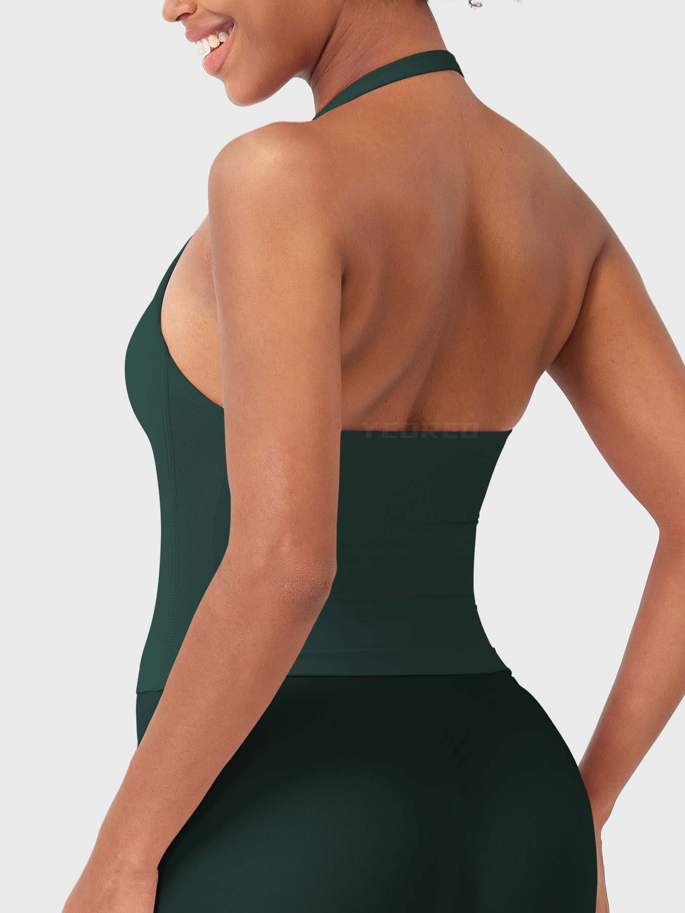 Velouré Flesil SoftHue Halter Tank