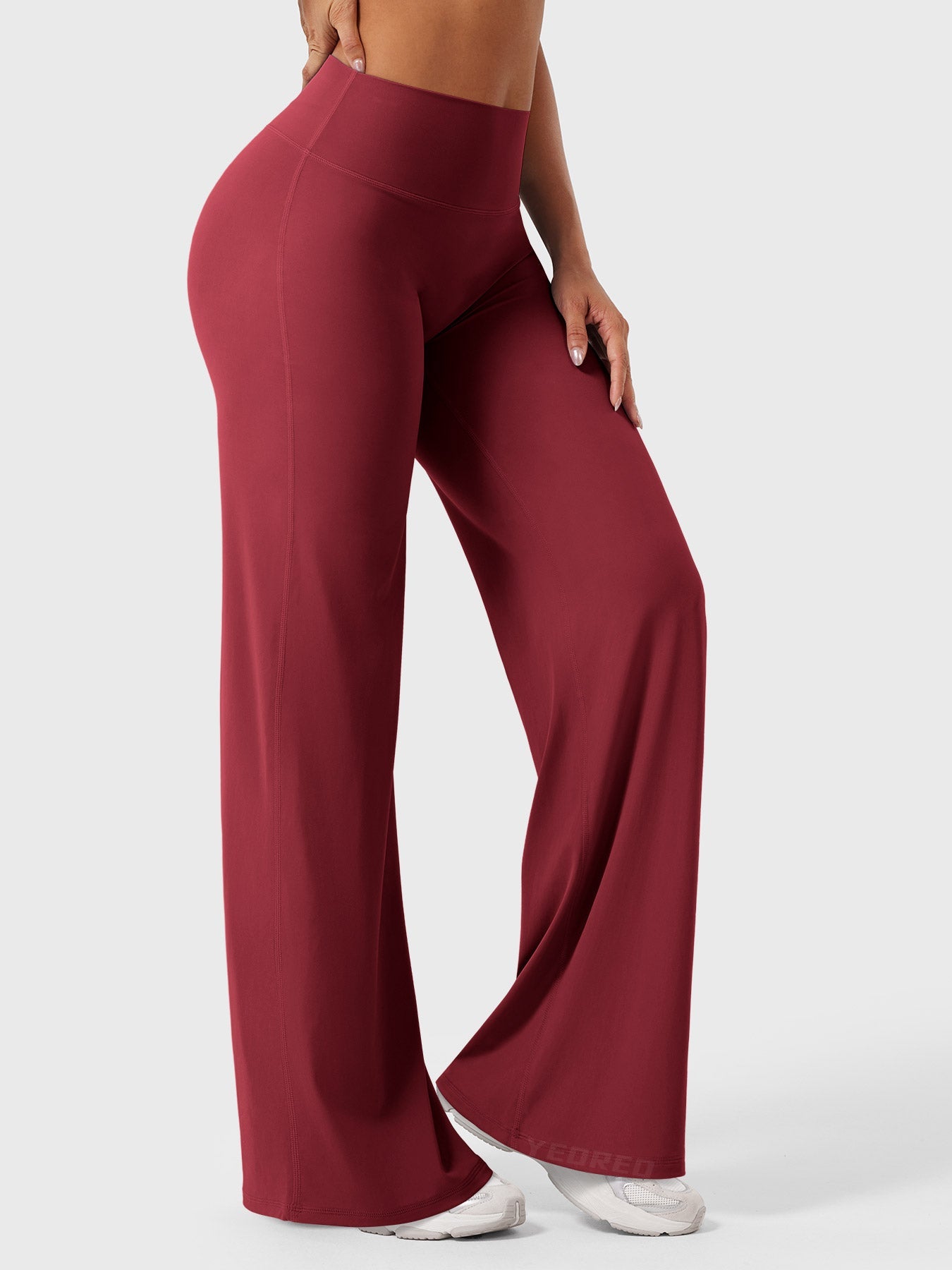 Velouré Eddiy 33" Straight Leggings