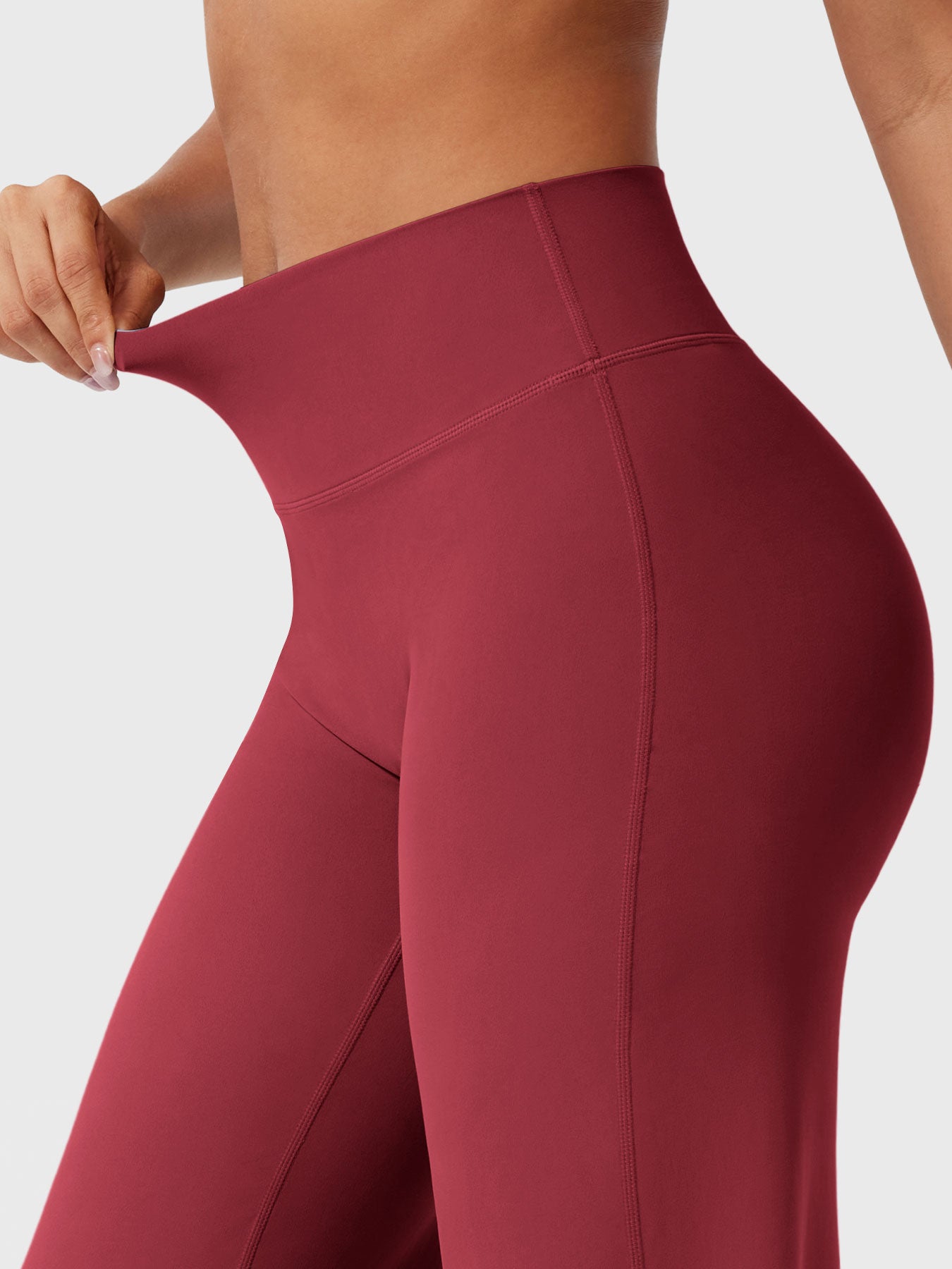 Velouré Eddiy 33" Straight Leggings