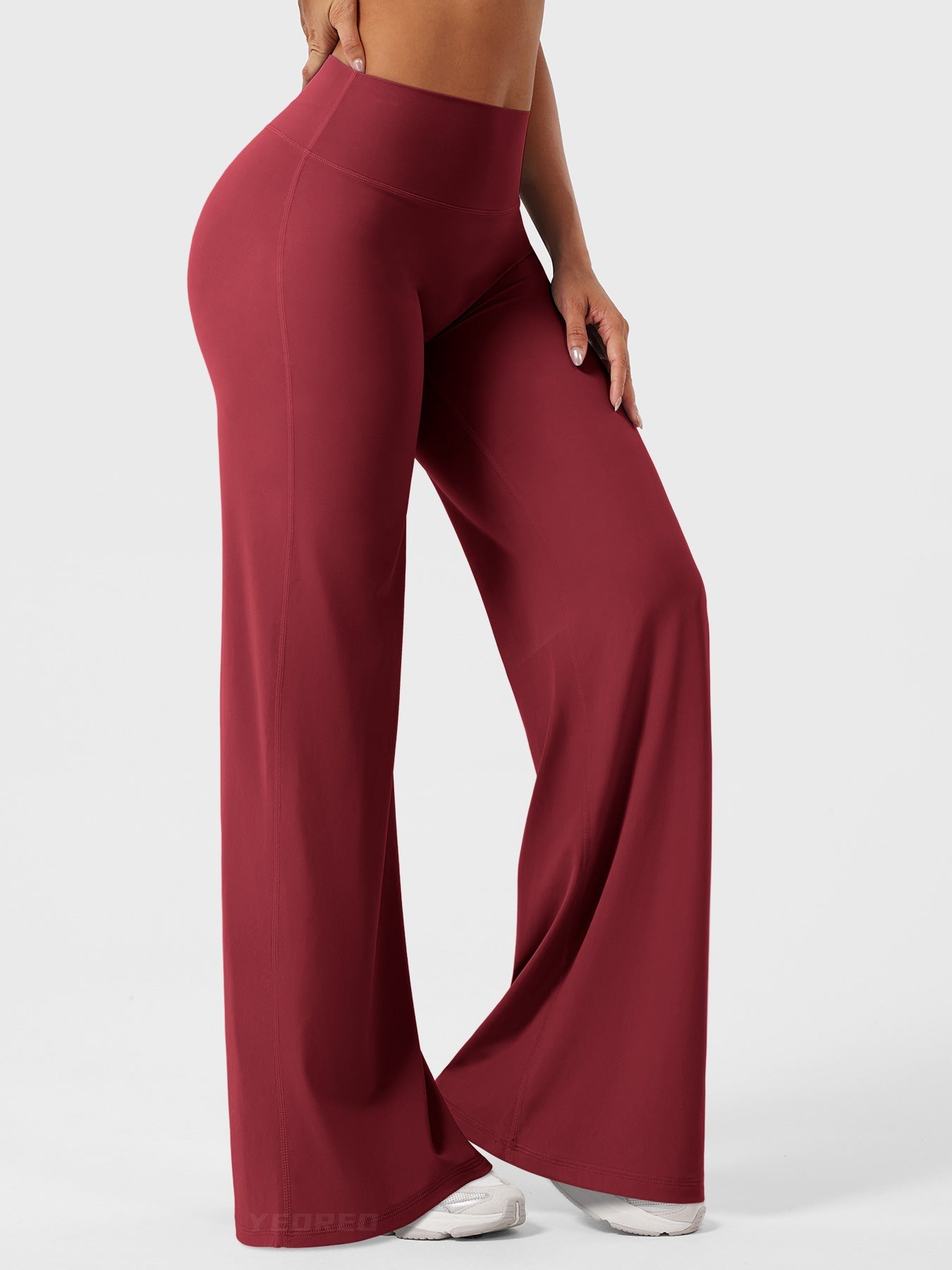 Velouré Eddiy 35" Straight Leggings