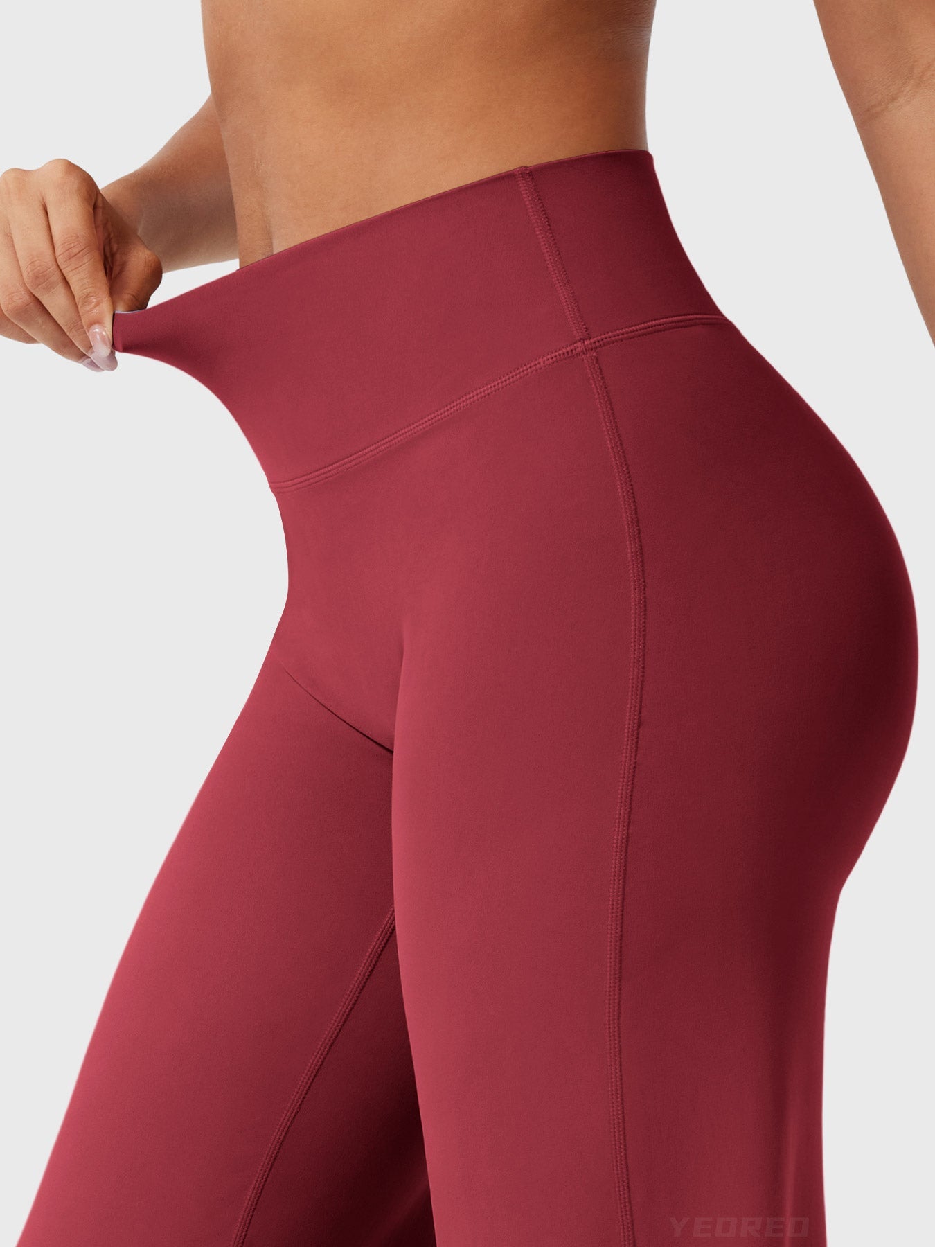 Velouré Eddiy 35" Straight Leggings