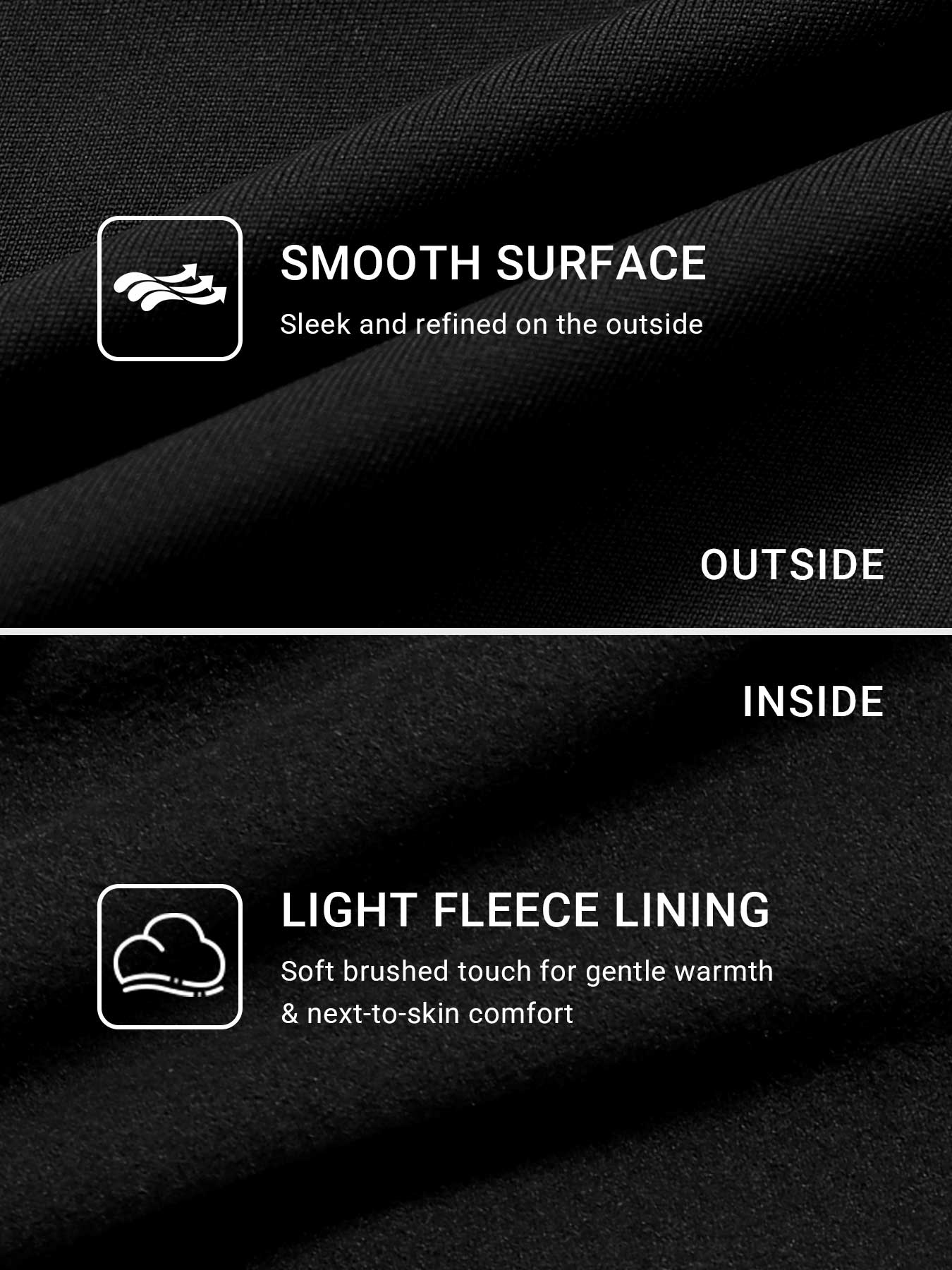 Velouré Eddiy 33" Fleece Straight Leg Leggings