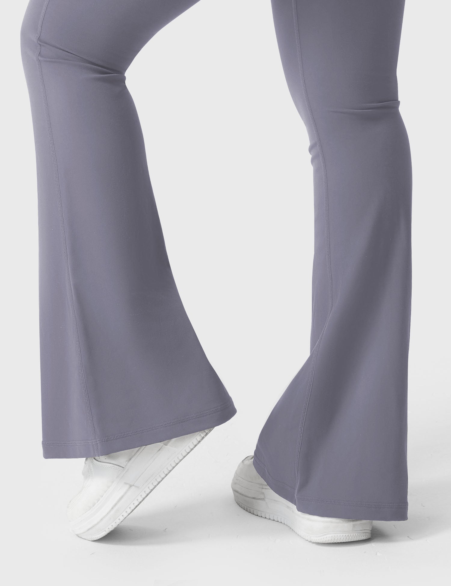Velouré Brittany Flared Leggings with Pockets