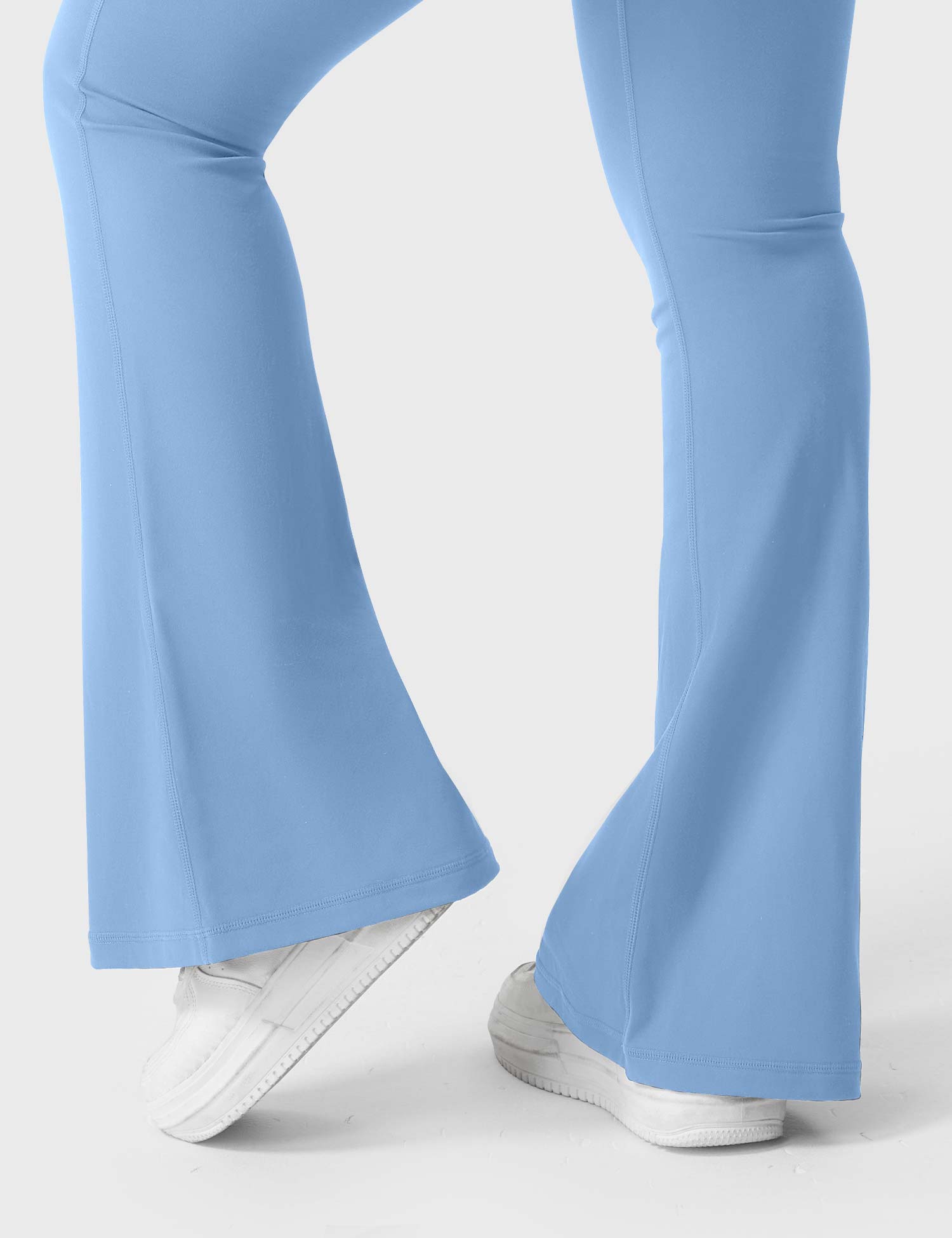 Velouré Brittany Flared Leggings with Pockets