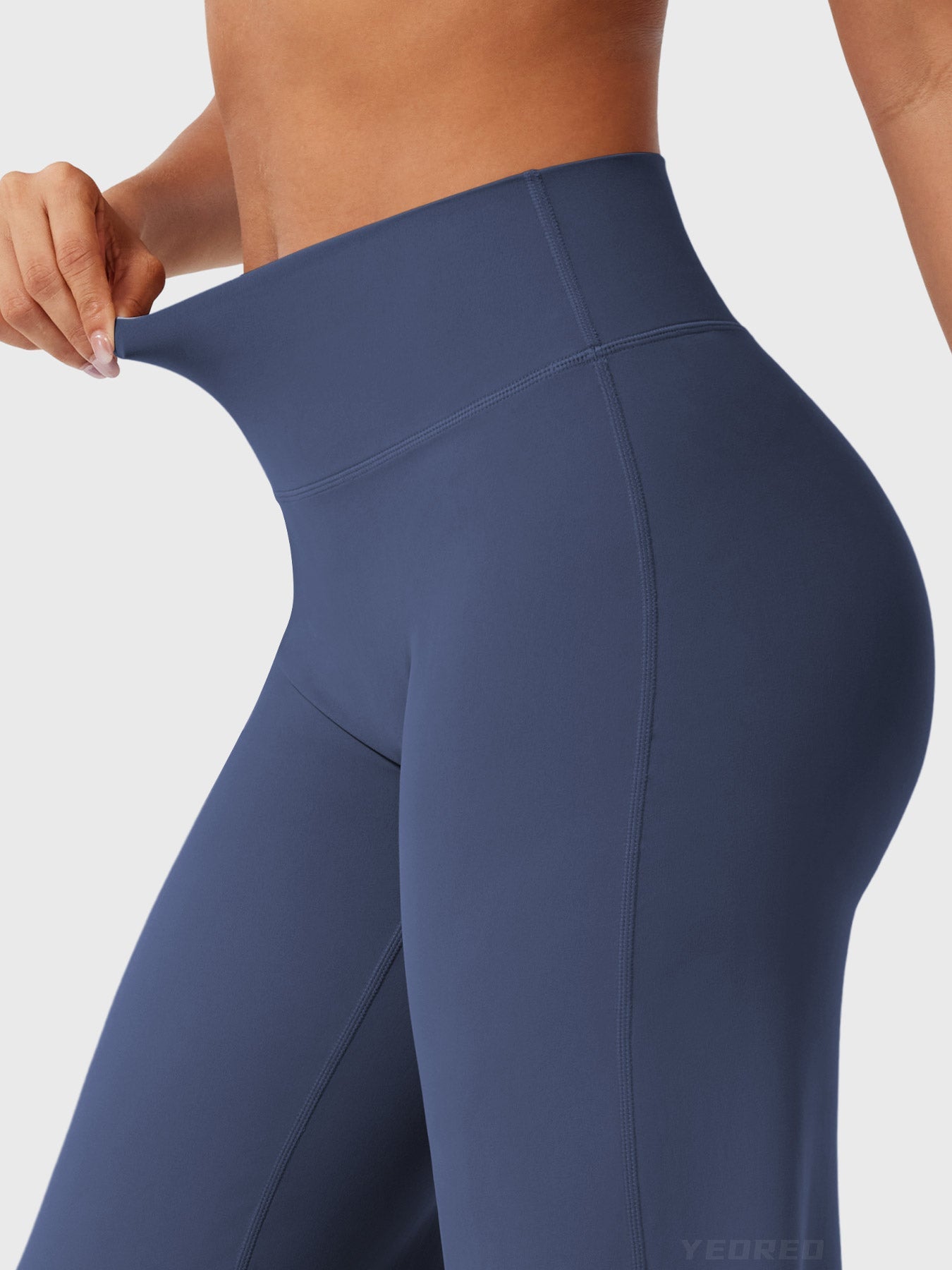 Velouré Eddiy 35" Straight Leggings