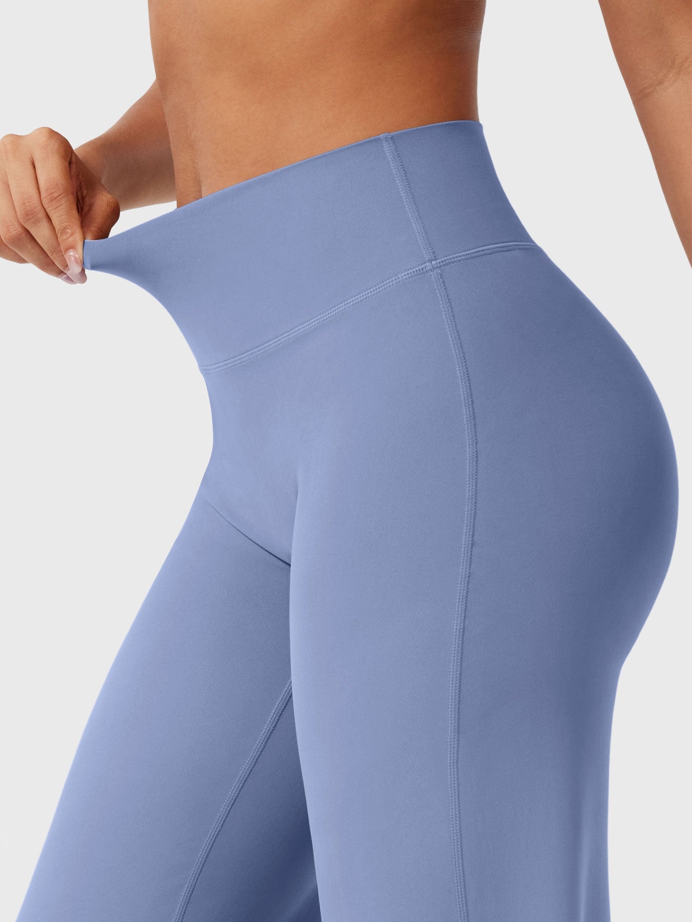 Velouré Eddiy 33" Straight Leggings